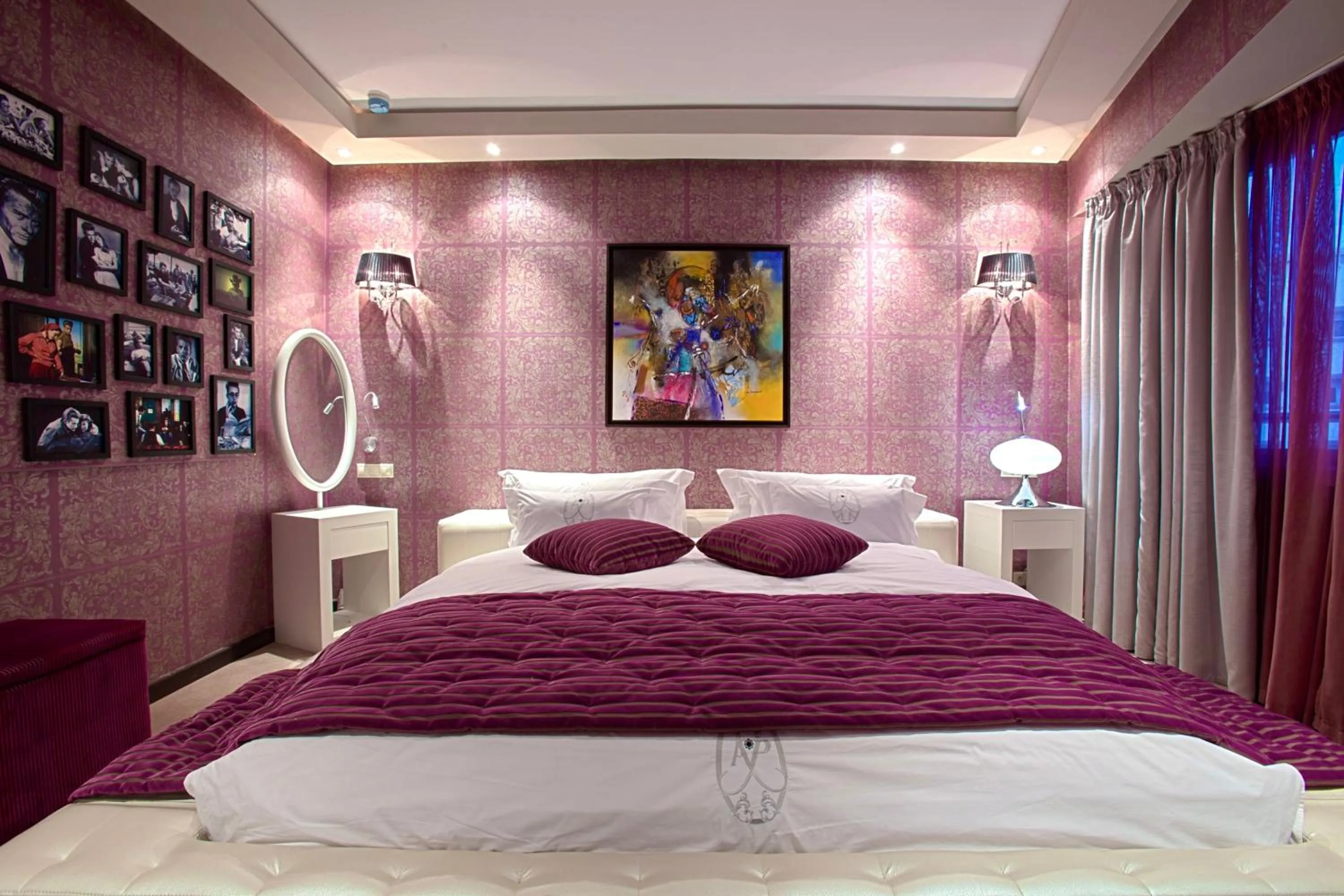Bedroom, Bed in Art Palace Suites & Spa