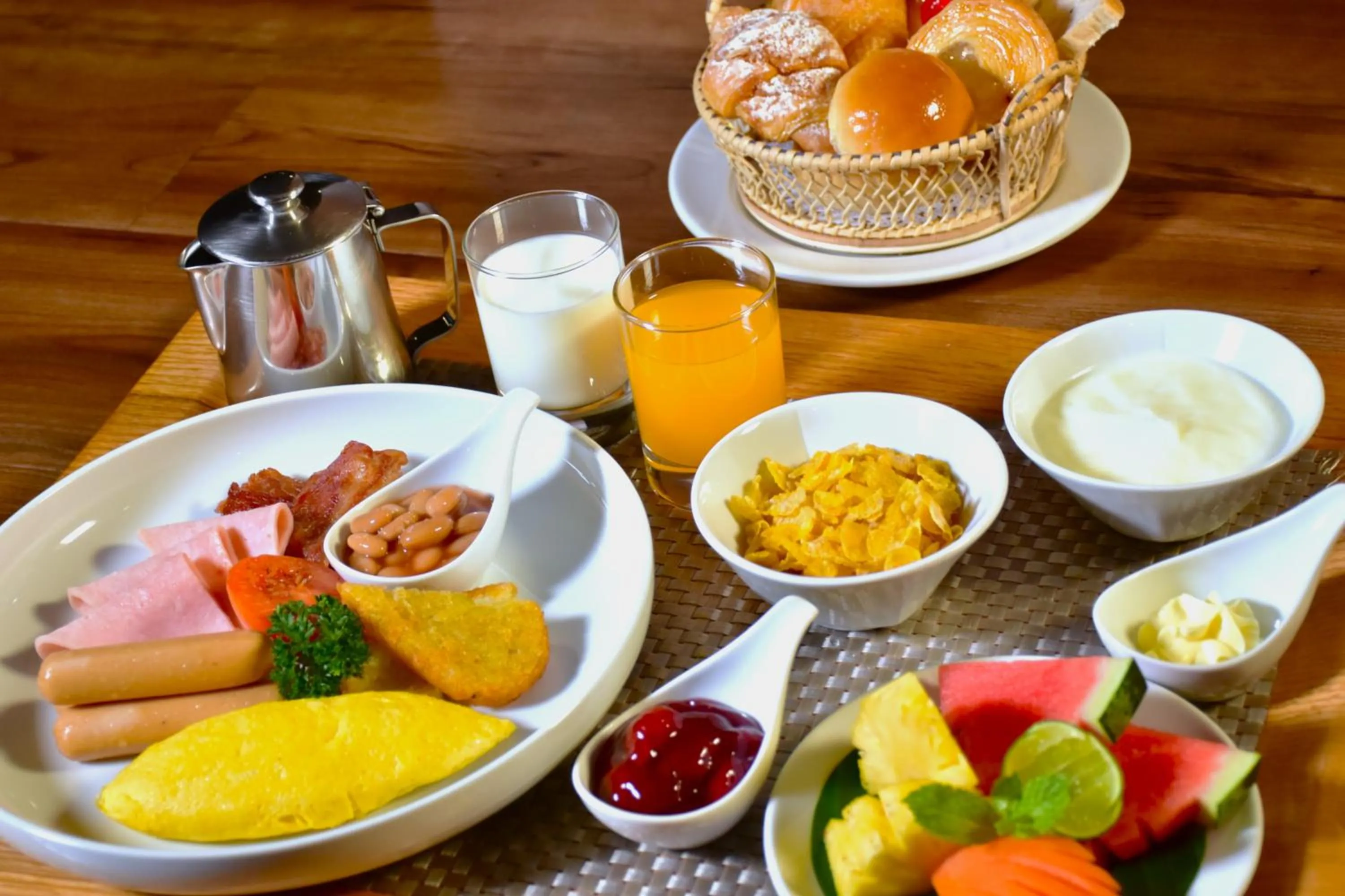 Breakfast in Ambassador Hotel Bangkok