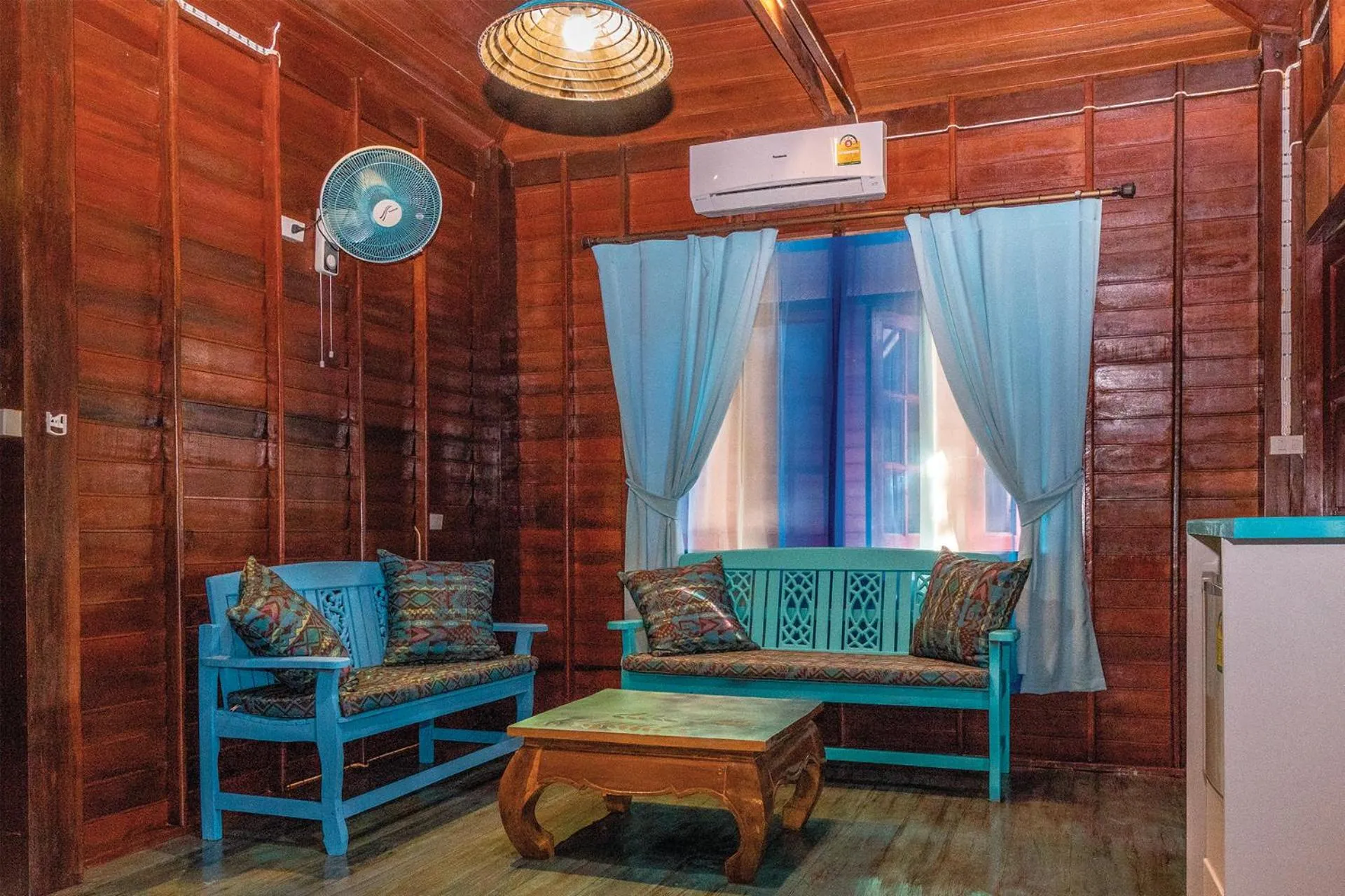 Seating area in Baan Kiao