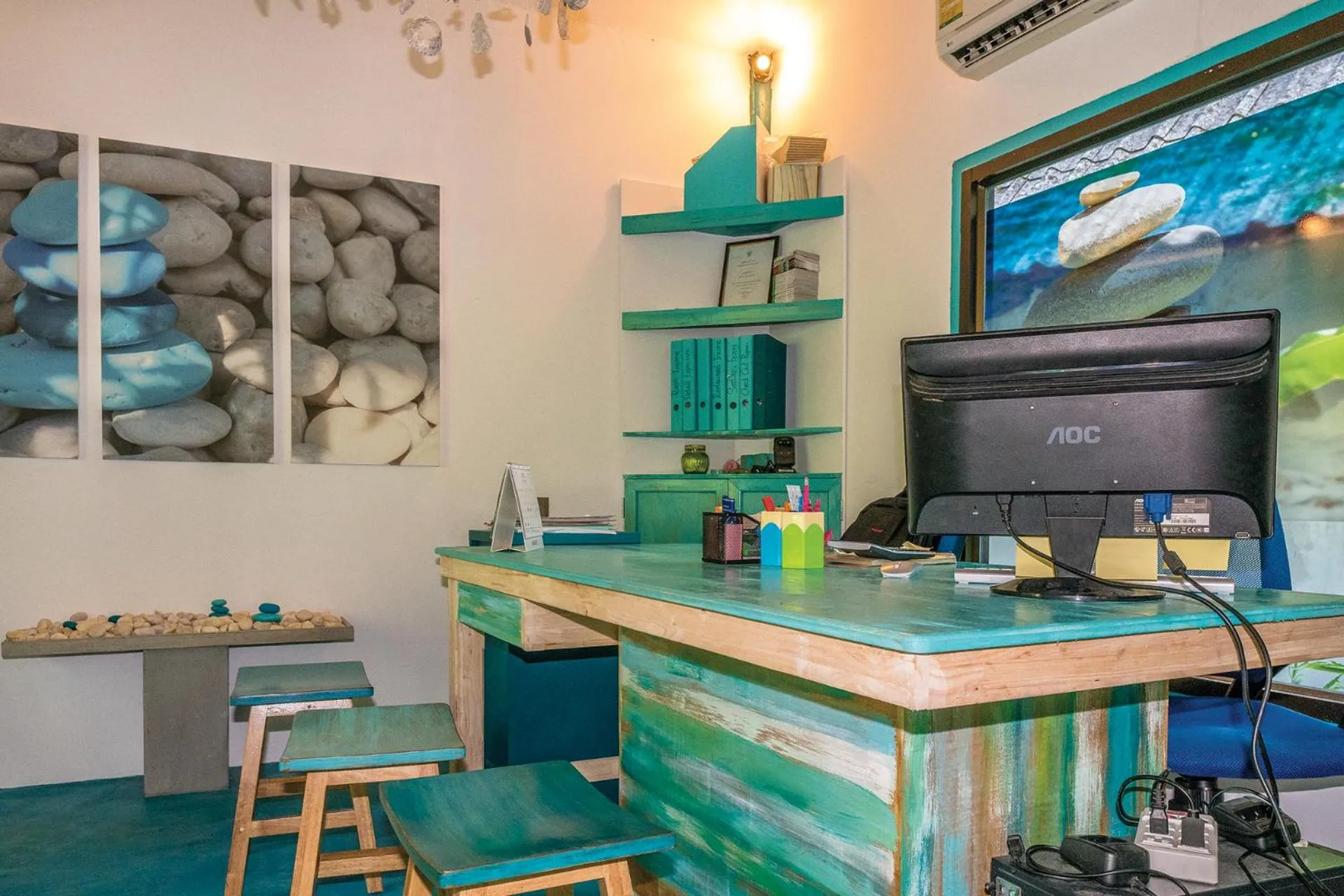 Lobby or reception in Baan Kiao