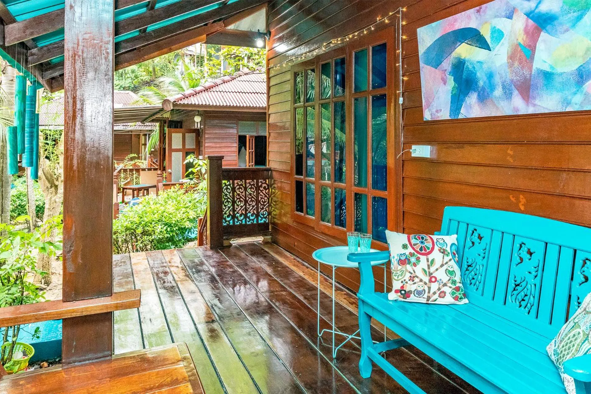 Facade/entrance in Baan Kiao