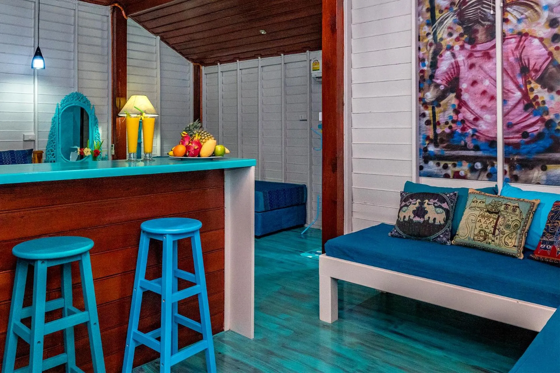 Living room in Baan Kiao