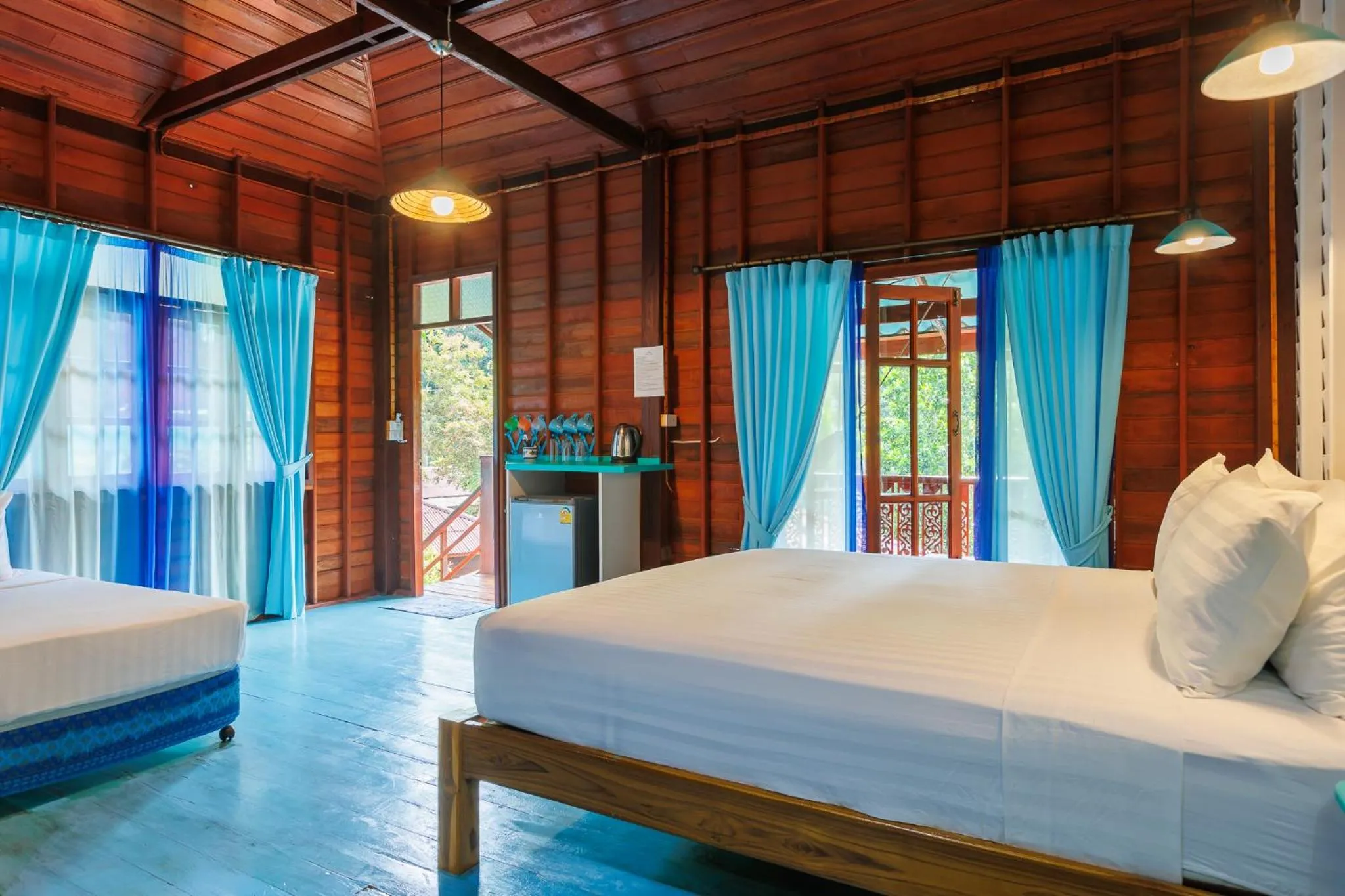 Bedroom, Bed in Baan Kiao