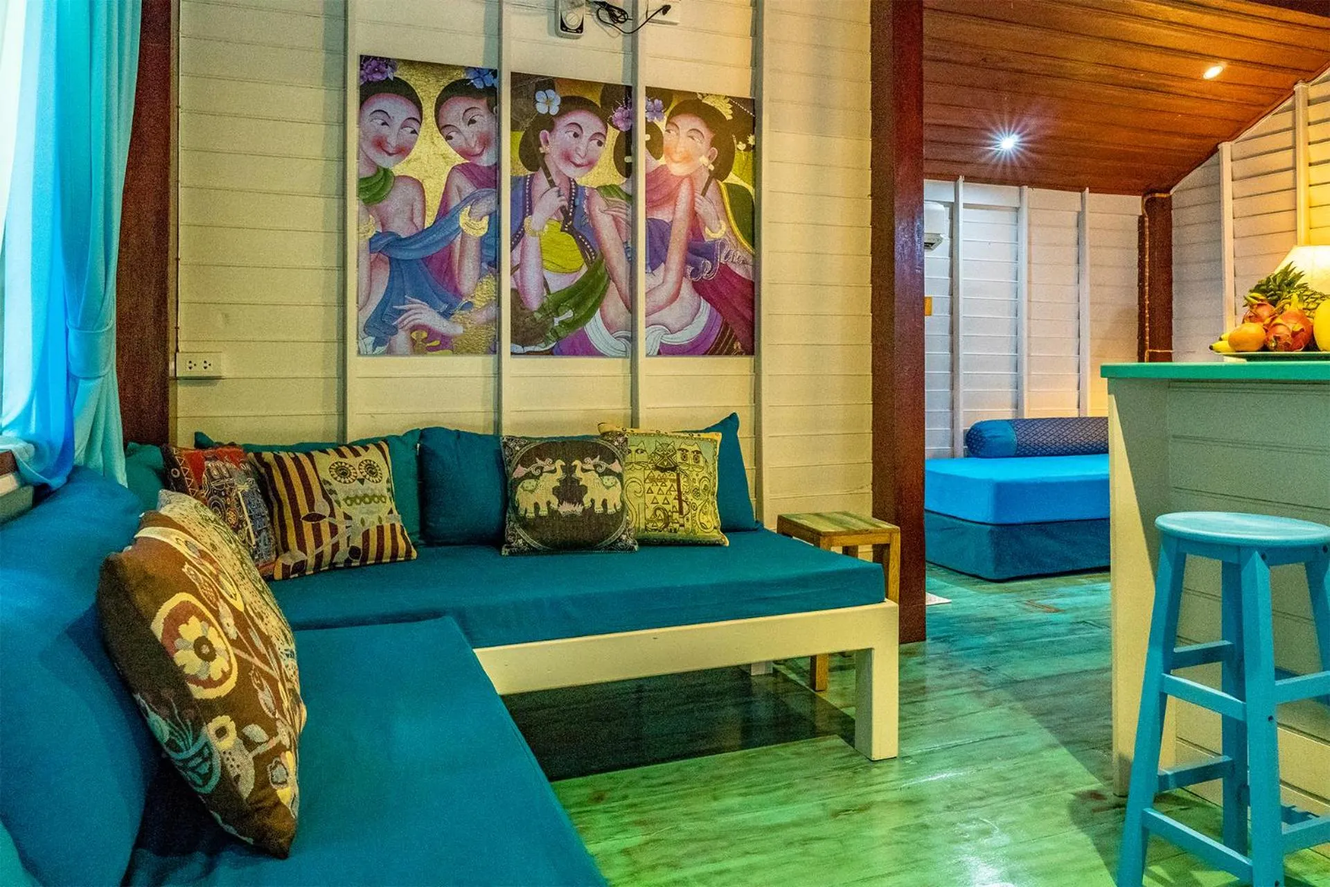 Living room in Baan Kiao