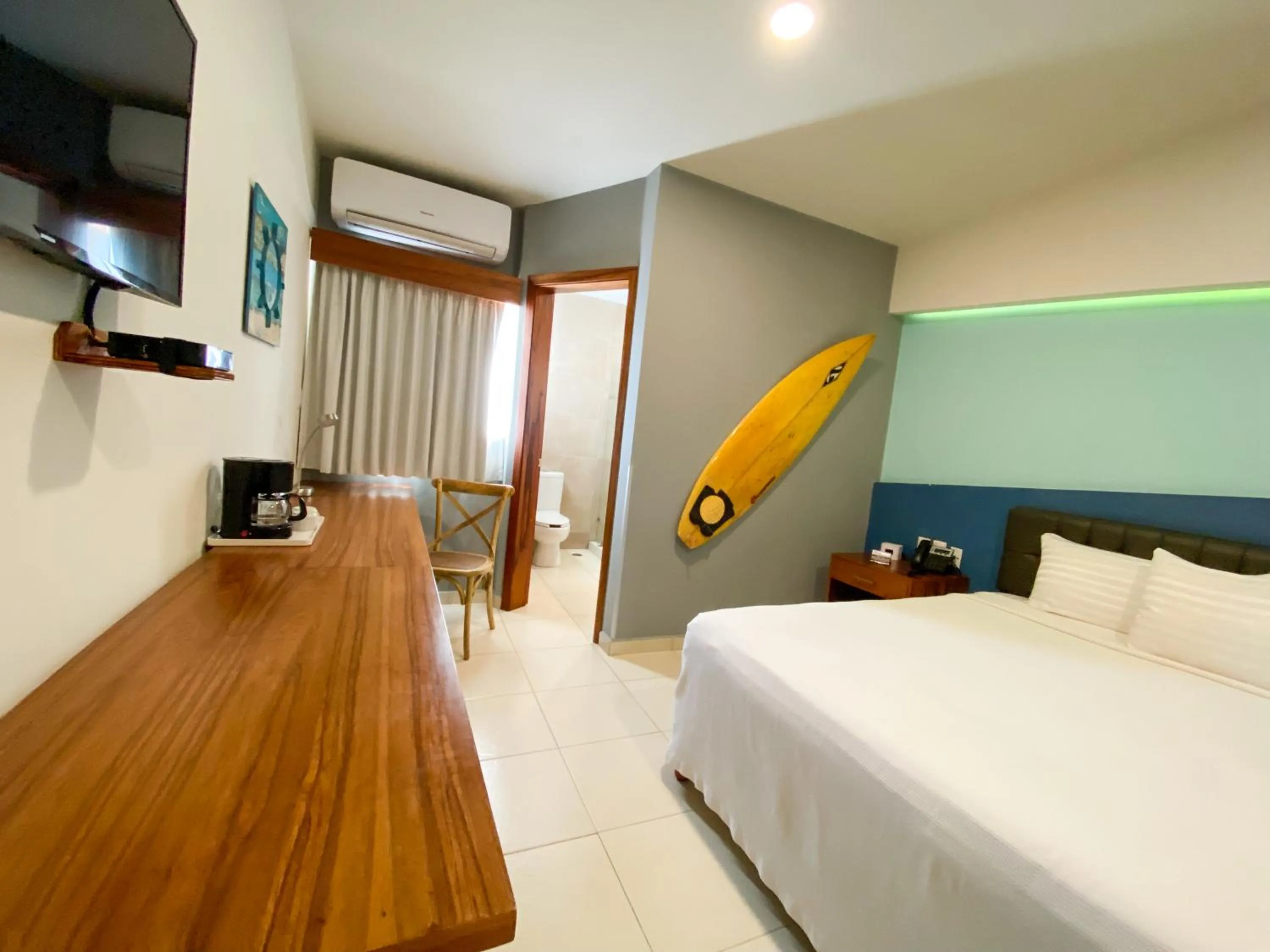 Bed in Hotel Clipperton