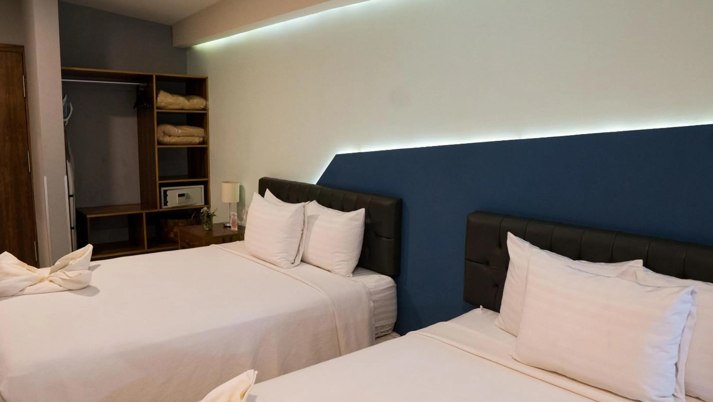 Bed in Hotel Clipperton