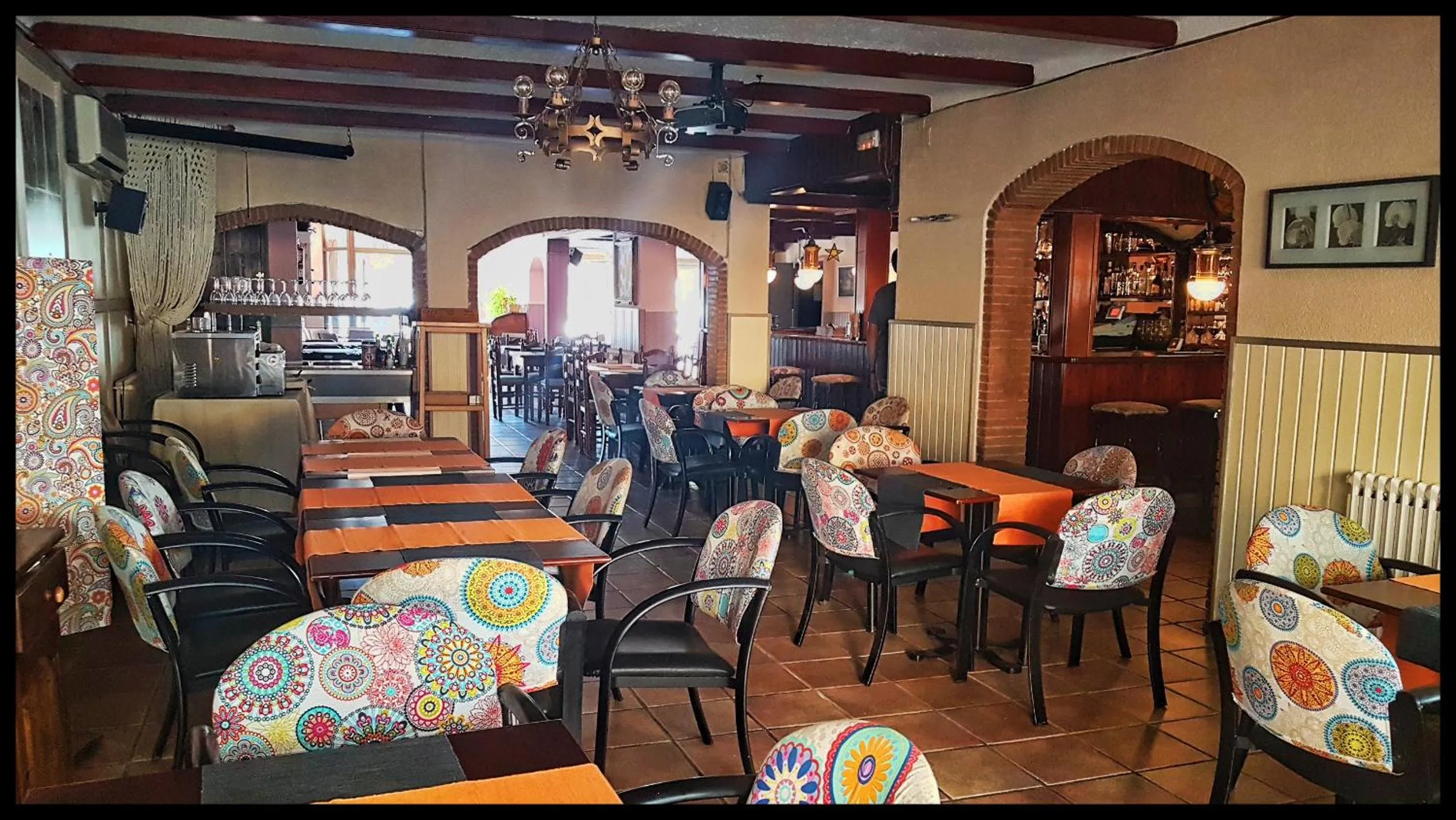 Dining area in Hostal Isabel