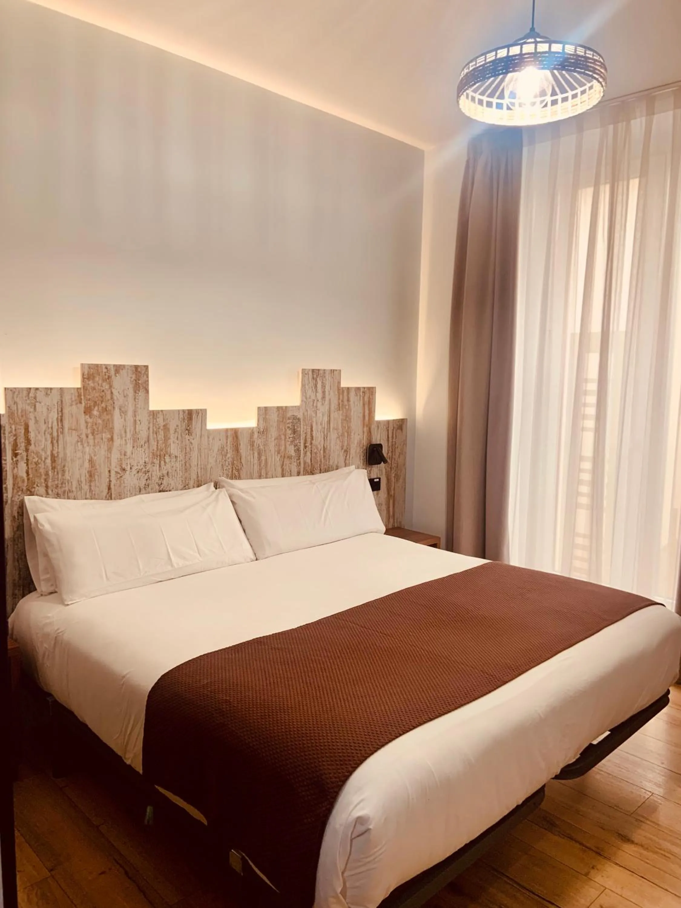 Bed in Hostal Anton Martin