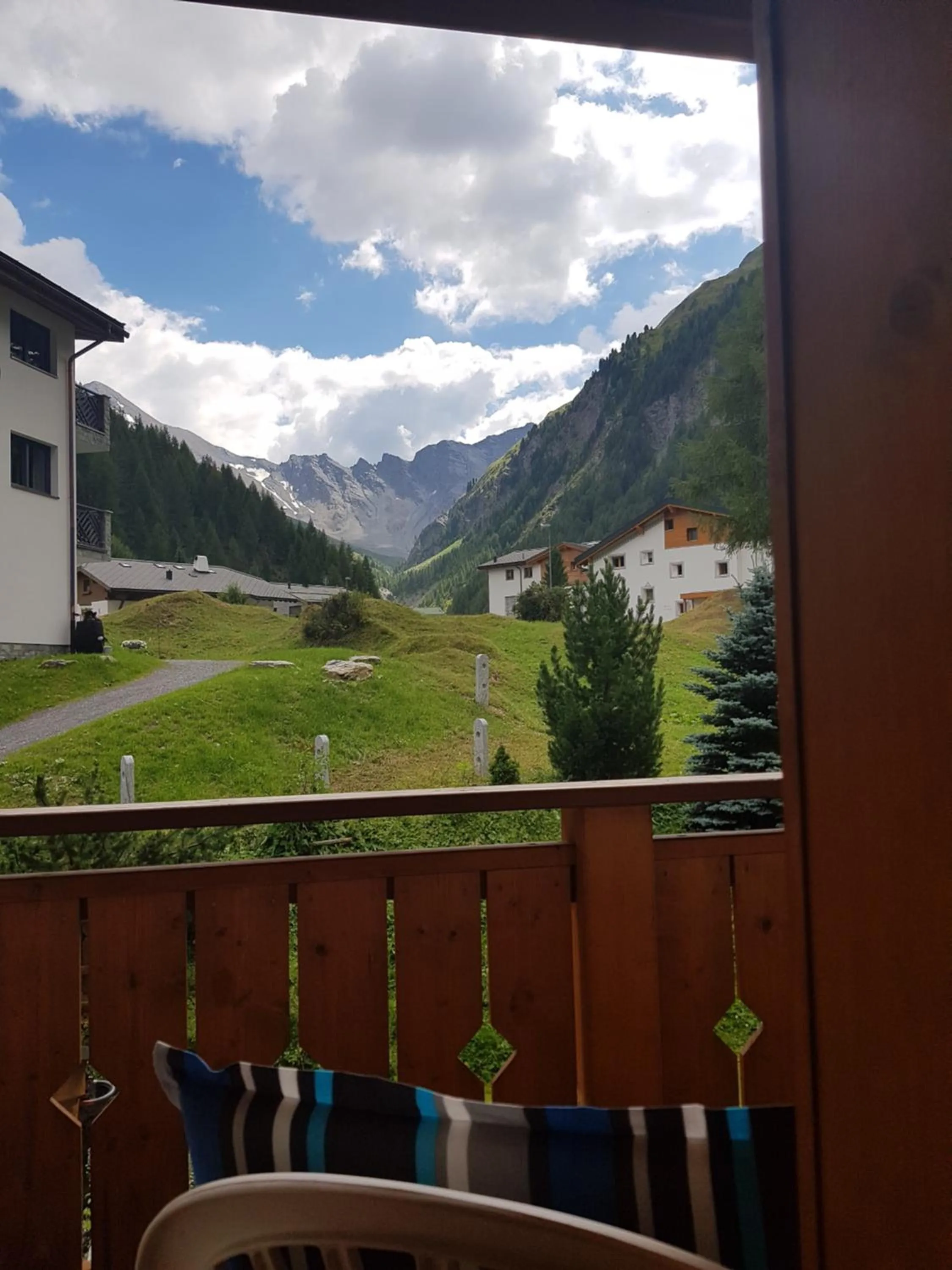 Balcony/Terrace in Apart-Garni Motnaida