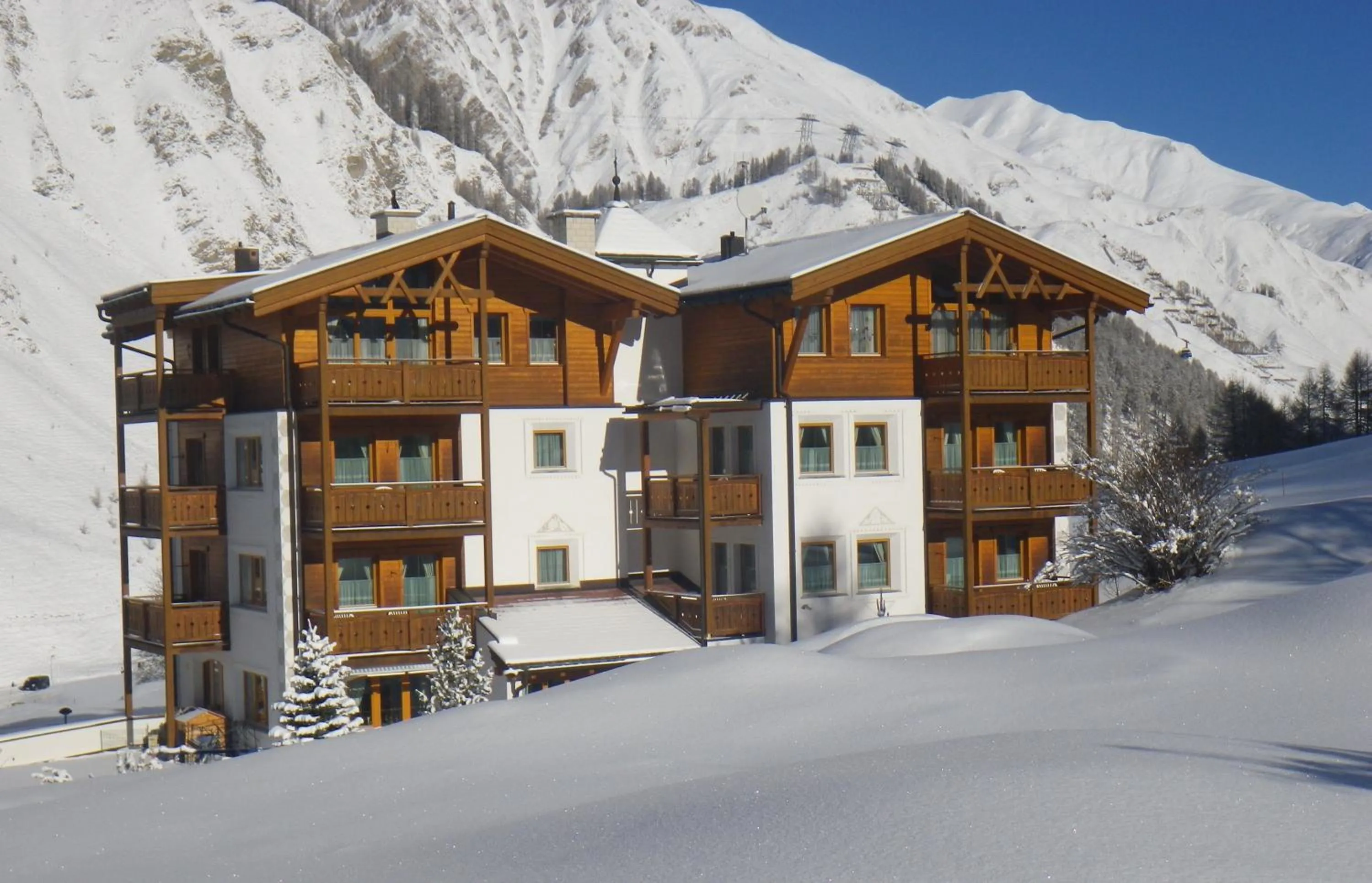 Winter in Apart-Garni Motnaida