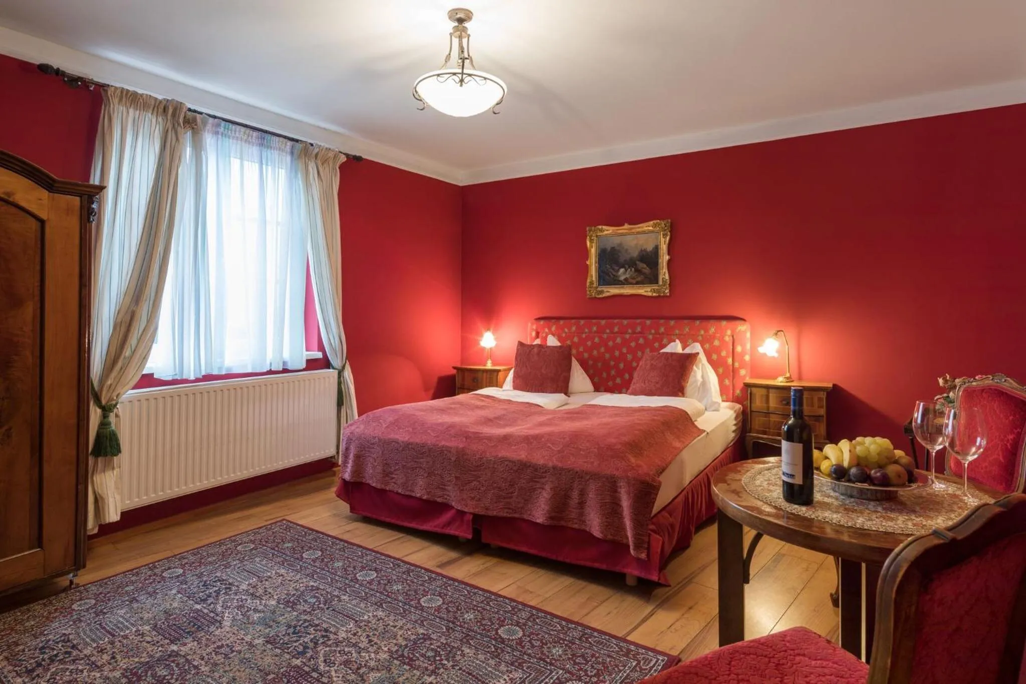 Photo of the whole room, Bed in Hotel Nibelungenhof