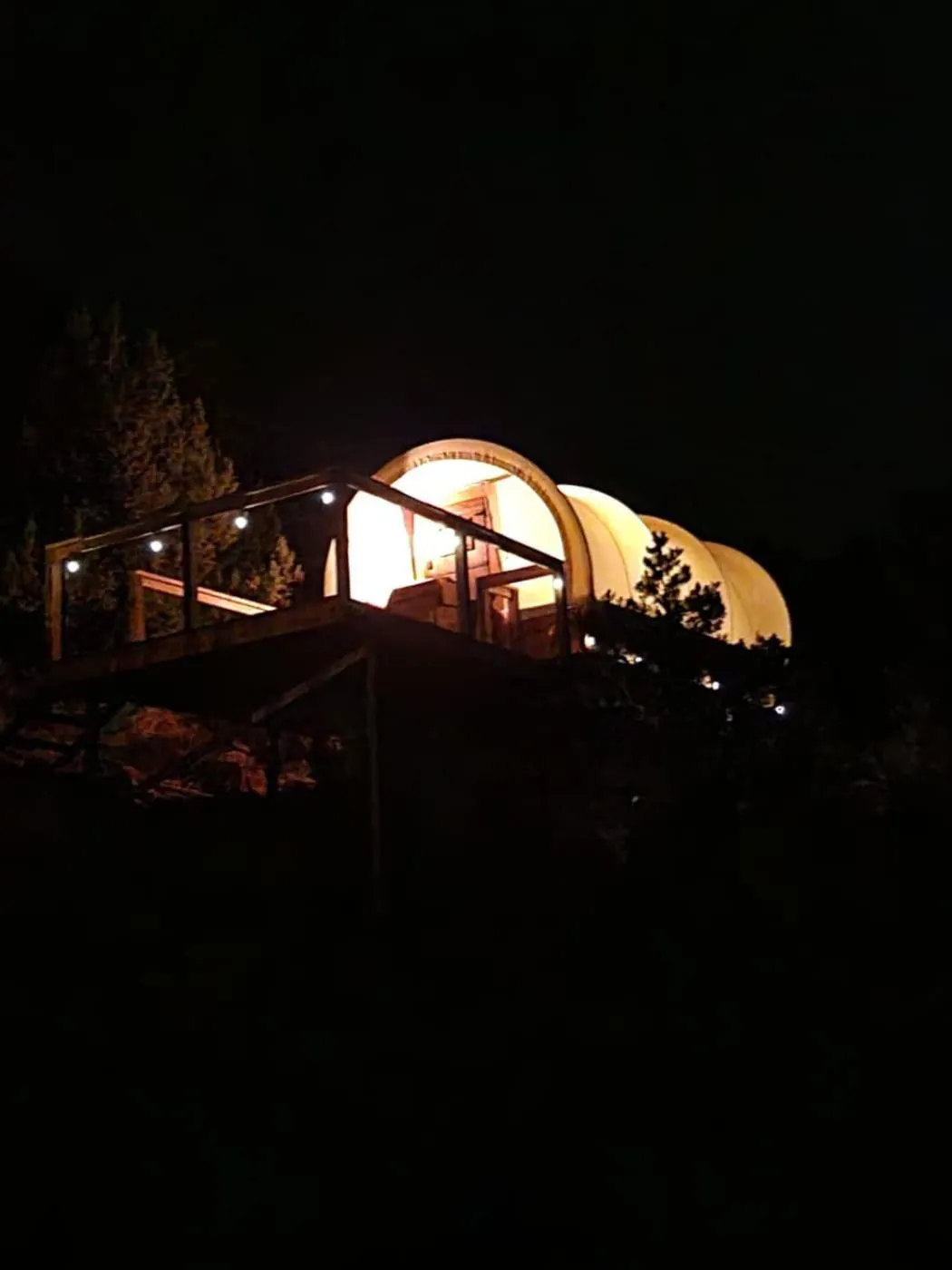Bedroom in Zion View Camping
