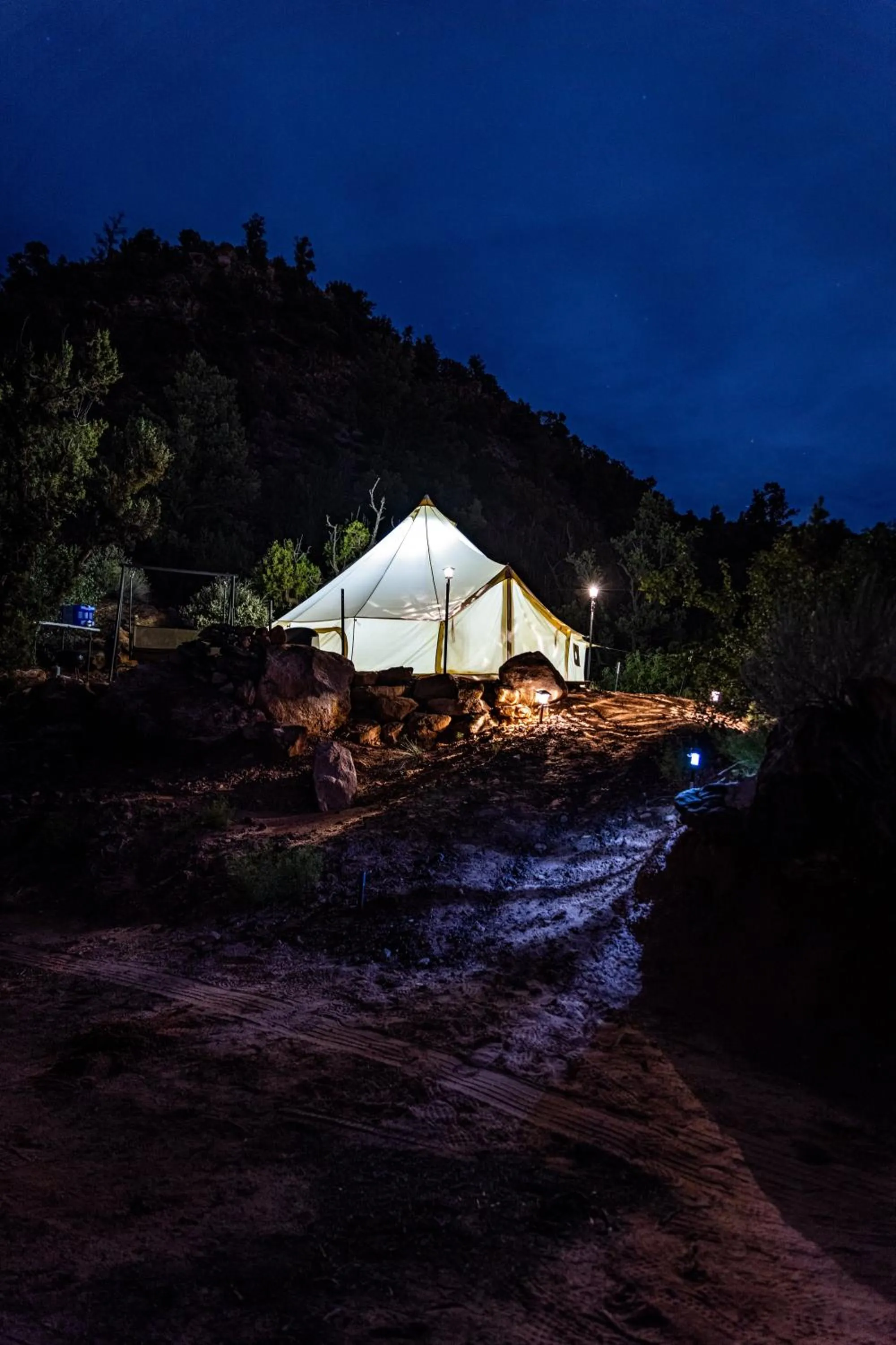 Property building in Zion View Camping