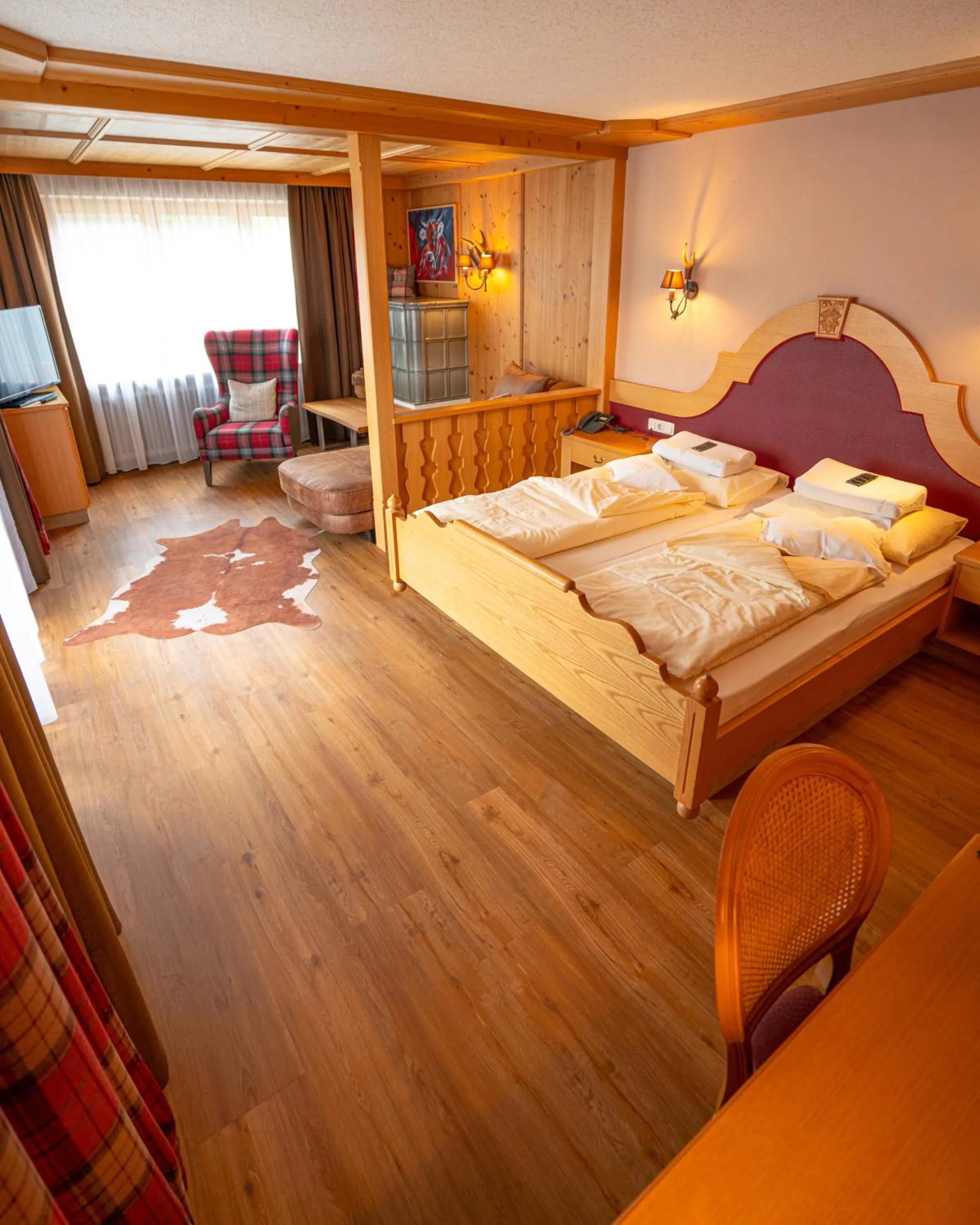 Photo of the whole room, Bed in Hotel "Zum Ritter"