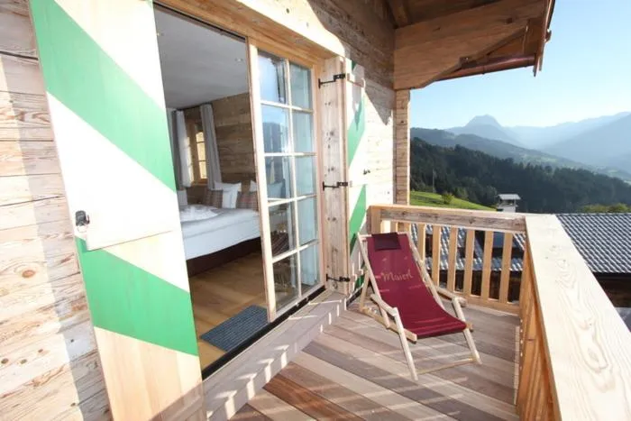 Balcony/Terrace in Maierl-Alm & Maierl-Chalets