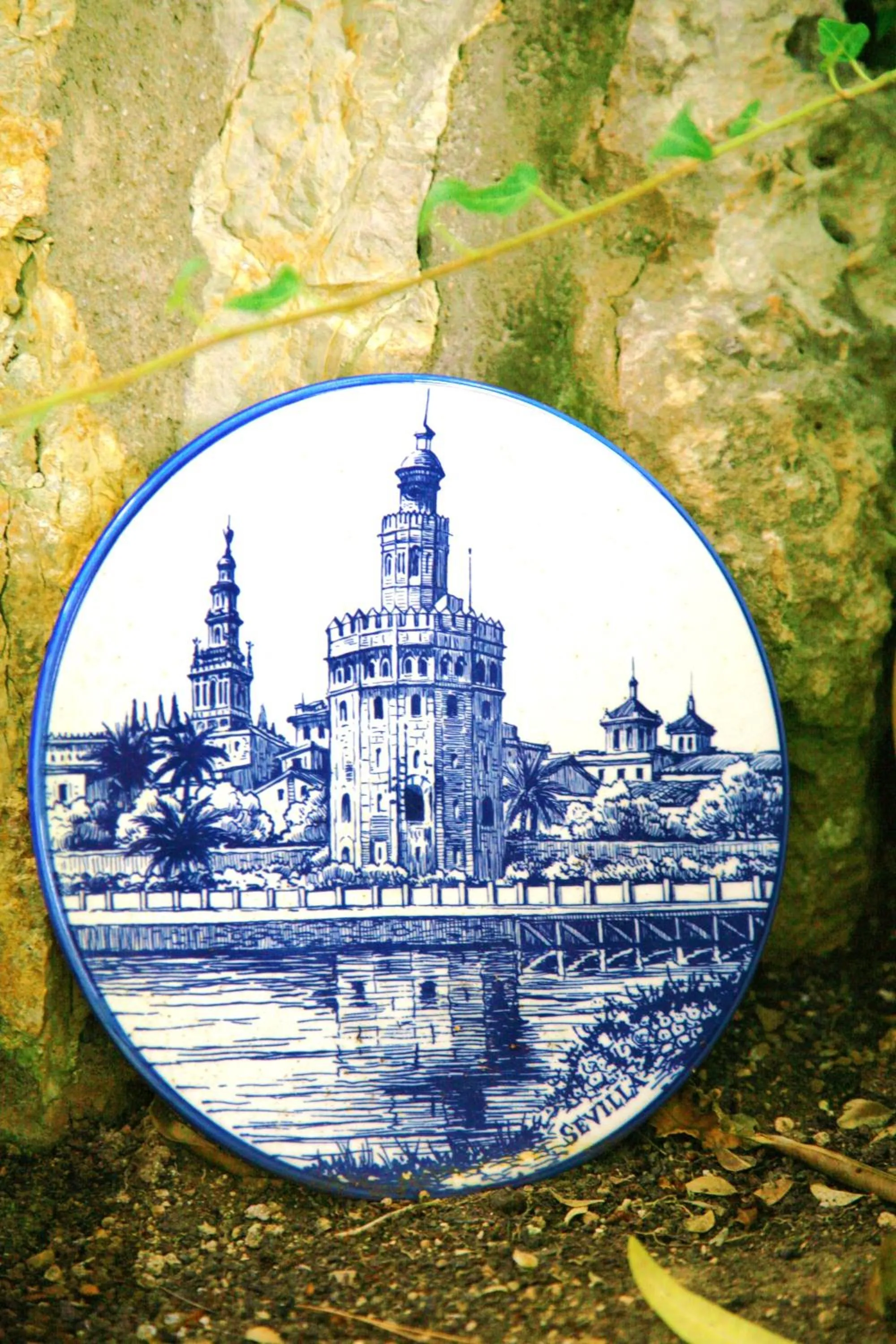 Decorative detail in Villa Columbus Rooms and Restaurant