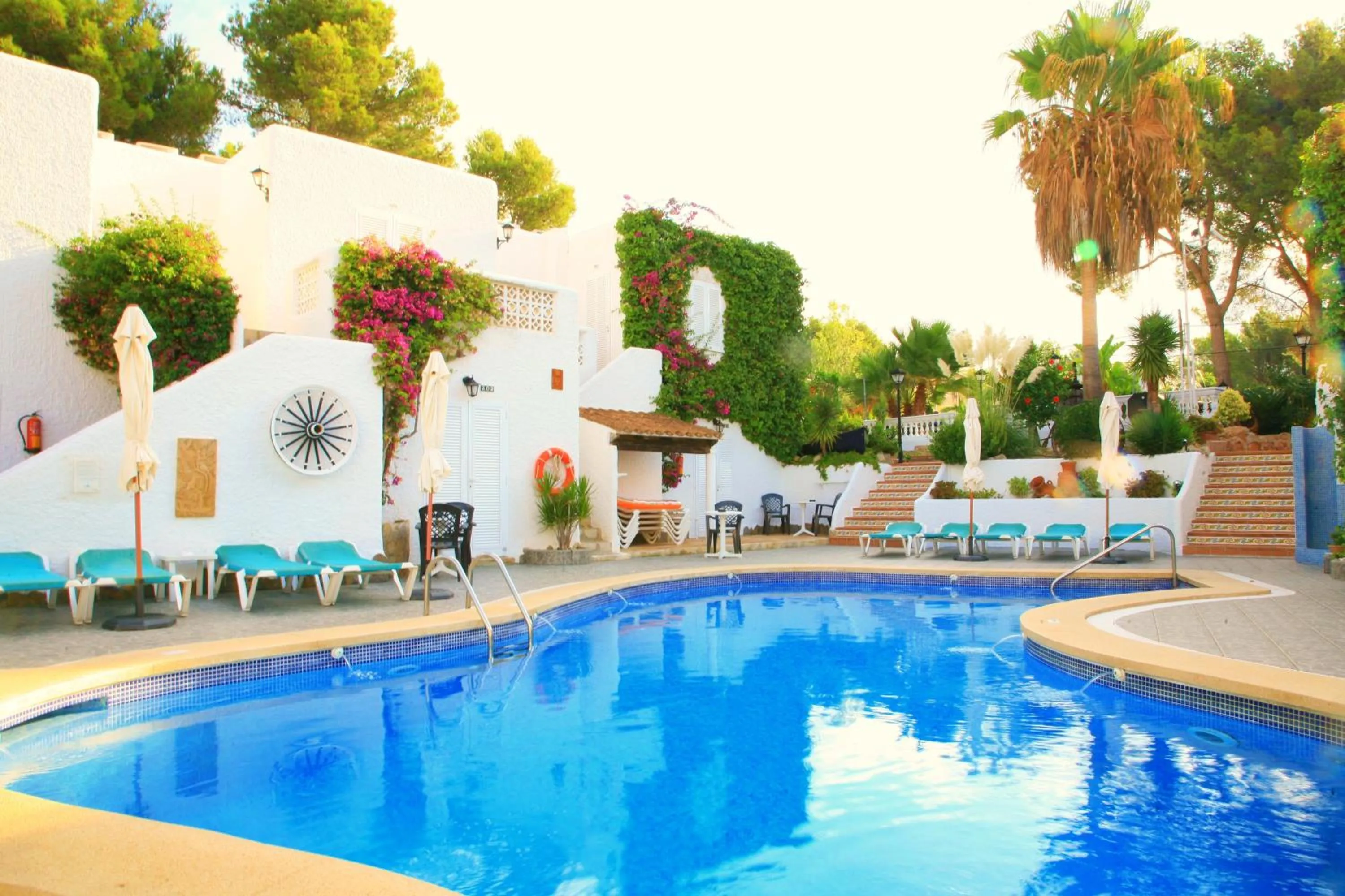 Garden in Villa Columbus Rooms and Restaurant