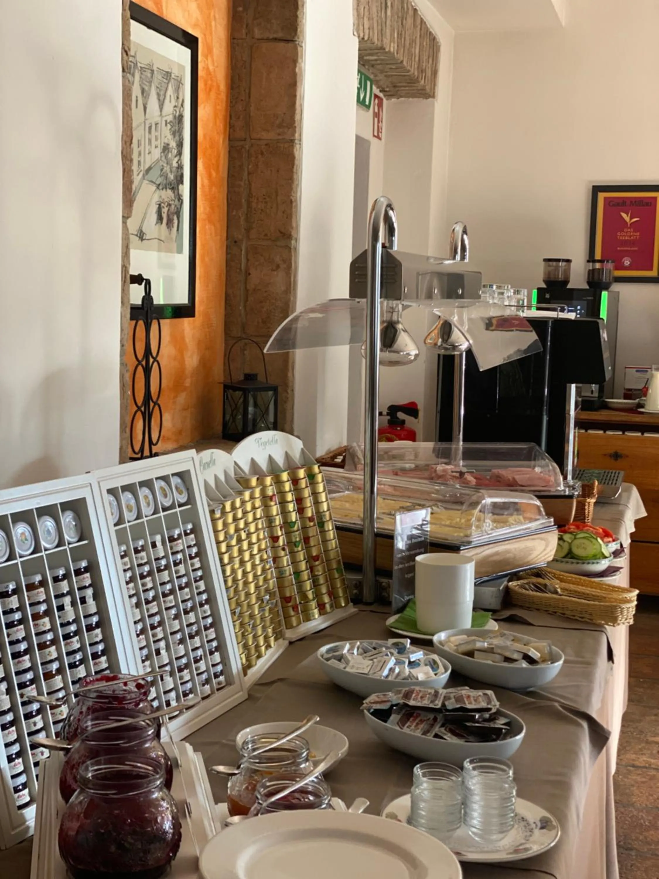 Buffet breakfast in Hotel Johannes-Zeche