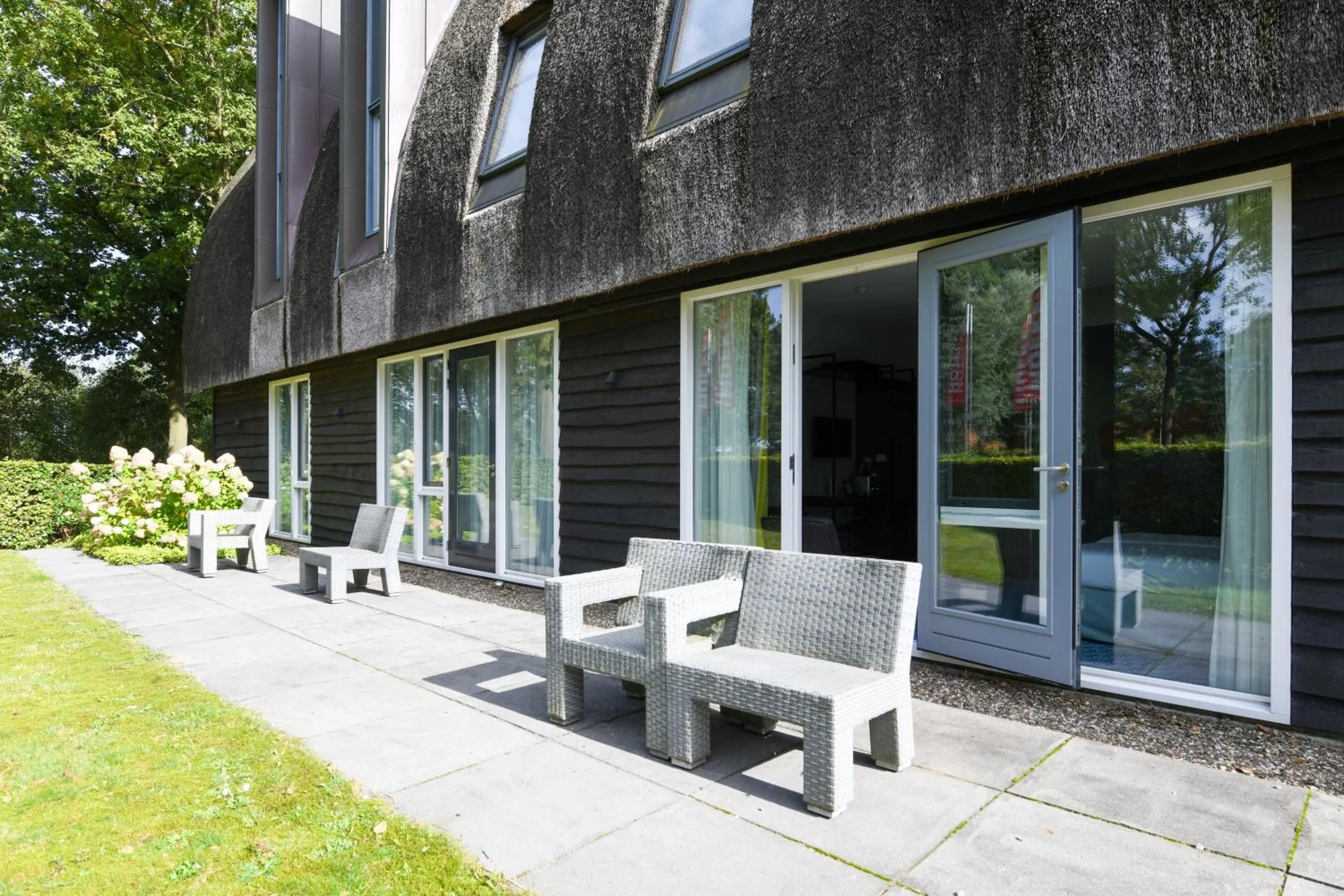 Balcony/Terrace in Hotel De Roode Schuur