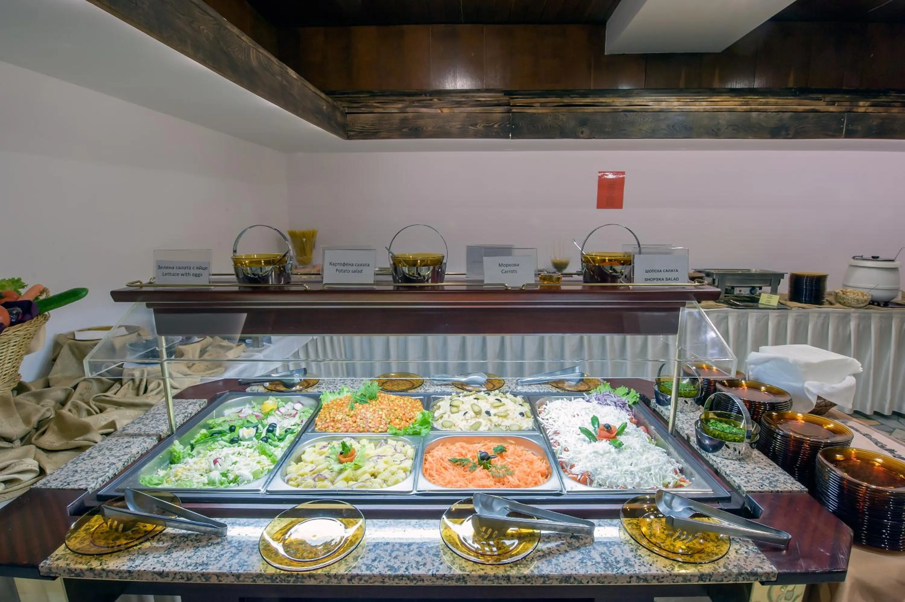 Restaurant/places to eat in Hotel Prespa