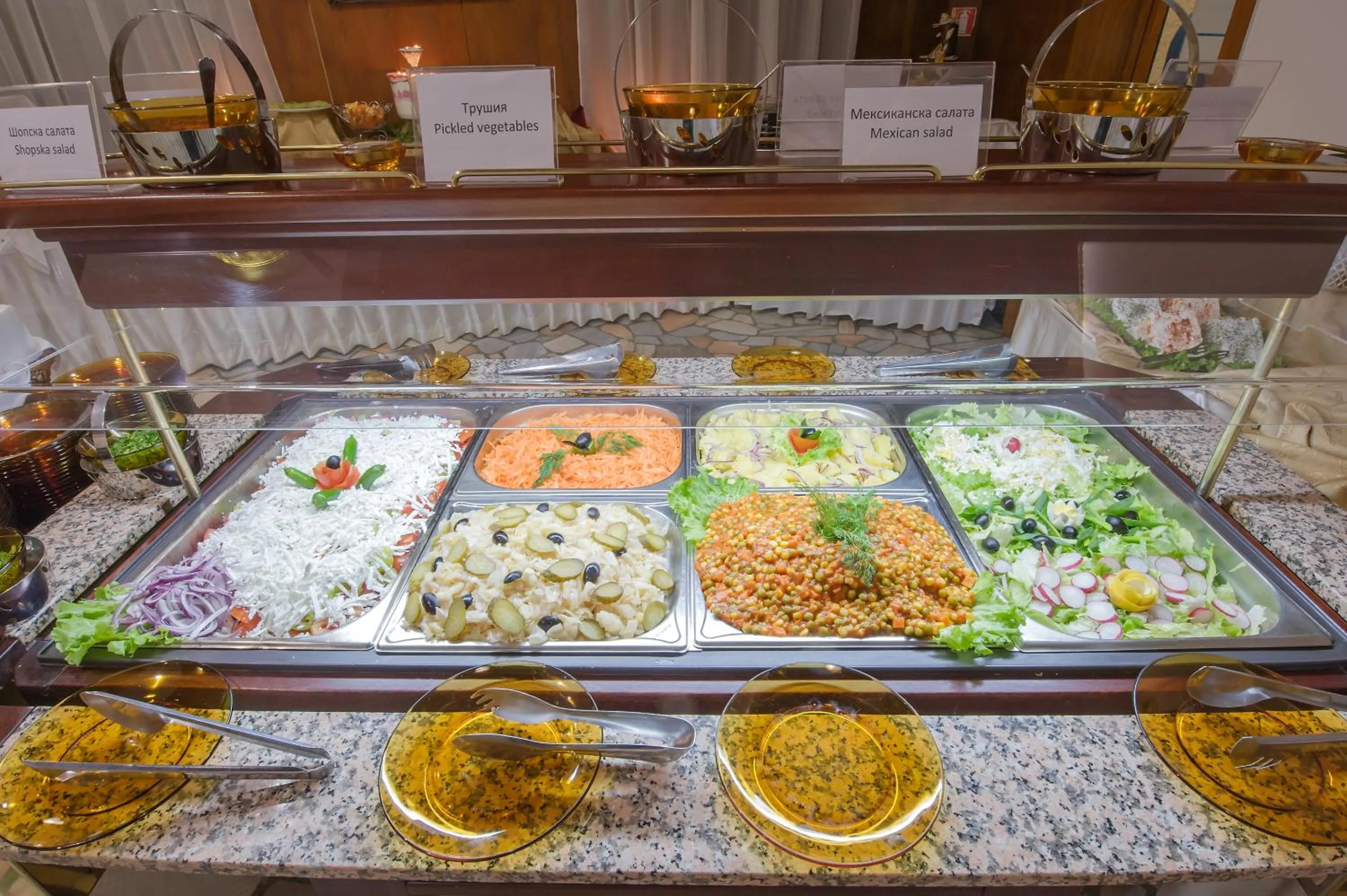 Food close-up in Hotel Prespa