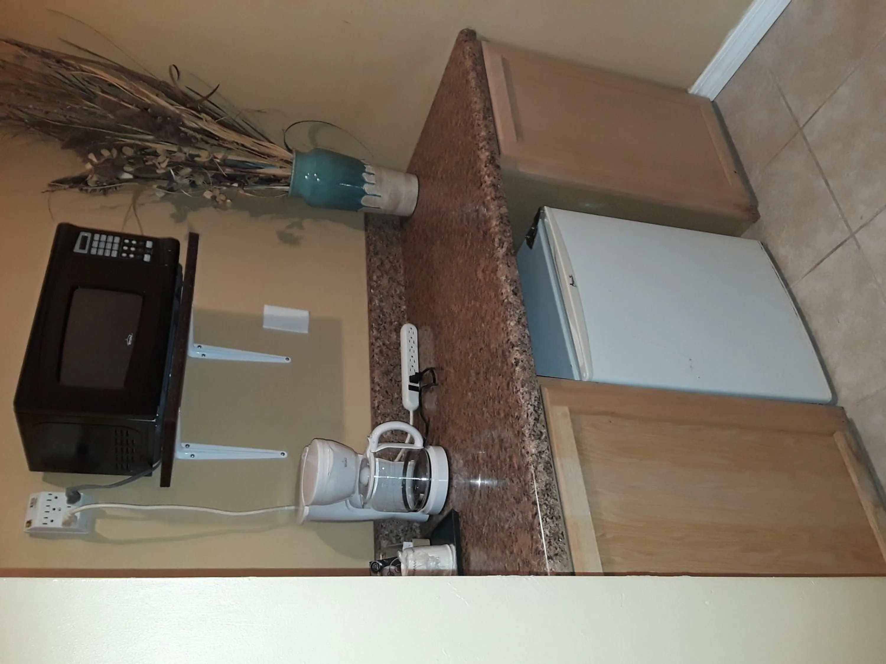 Kitchen or kitchenette in Budget Lodge Mount Dora