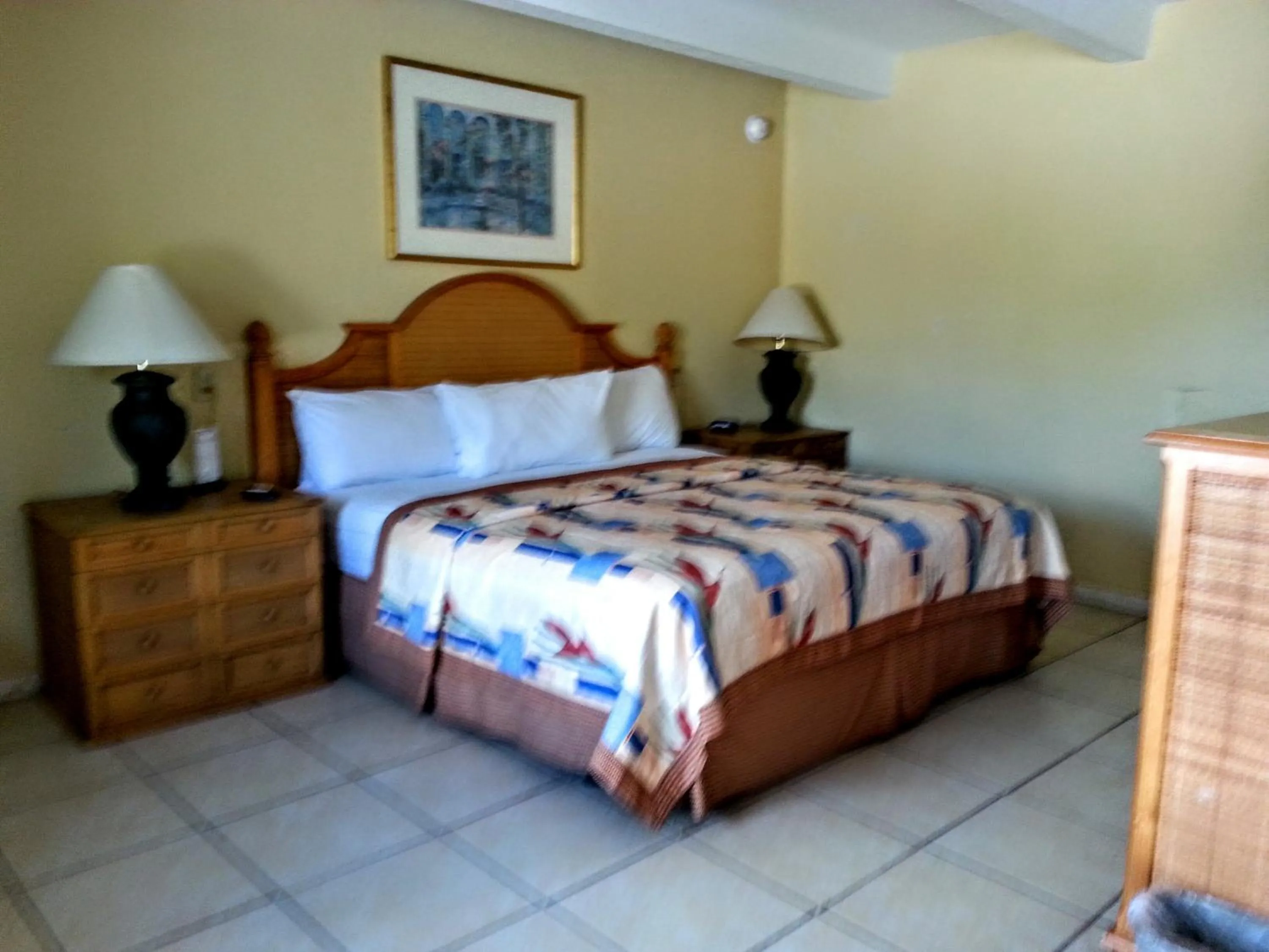 Bed in Budget Lodge Mount Dora