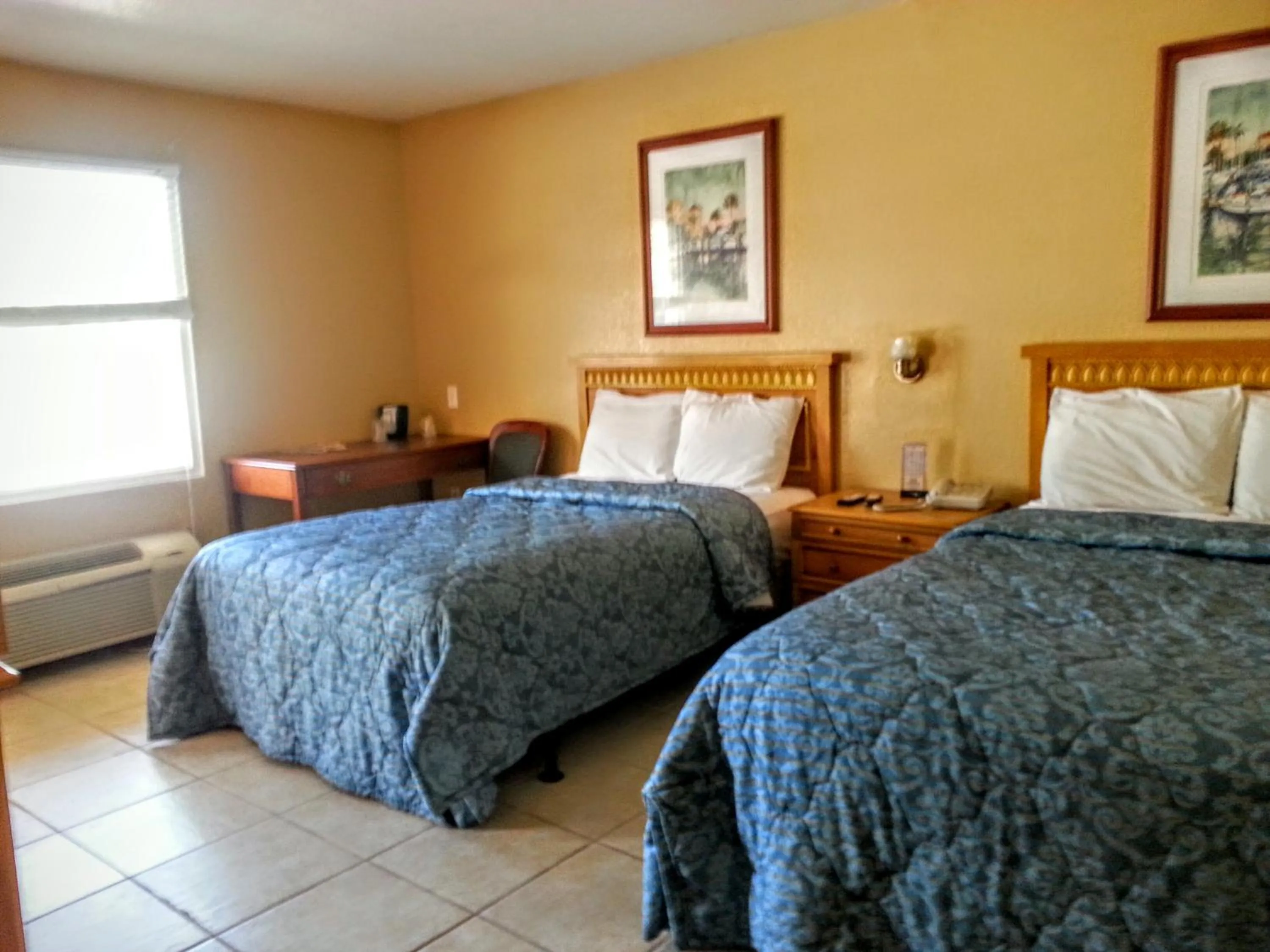 Bed in Budget Lodge Mount Dora