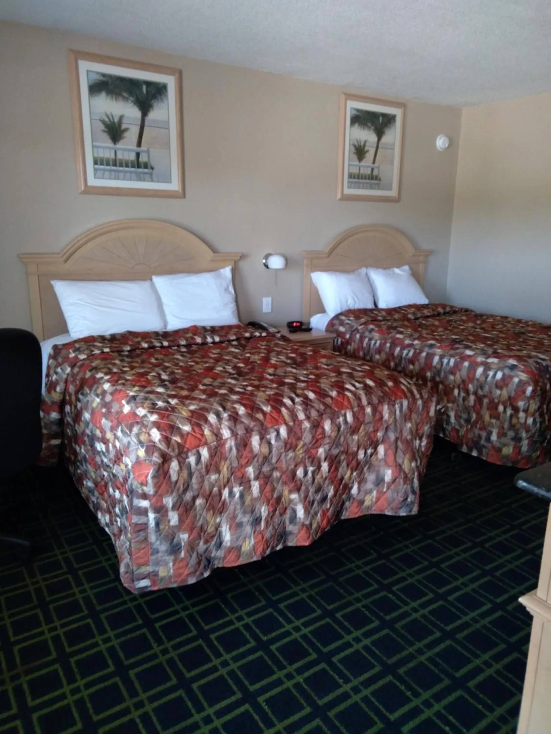Bed in Budget Lodge Mount Dora
