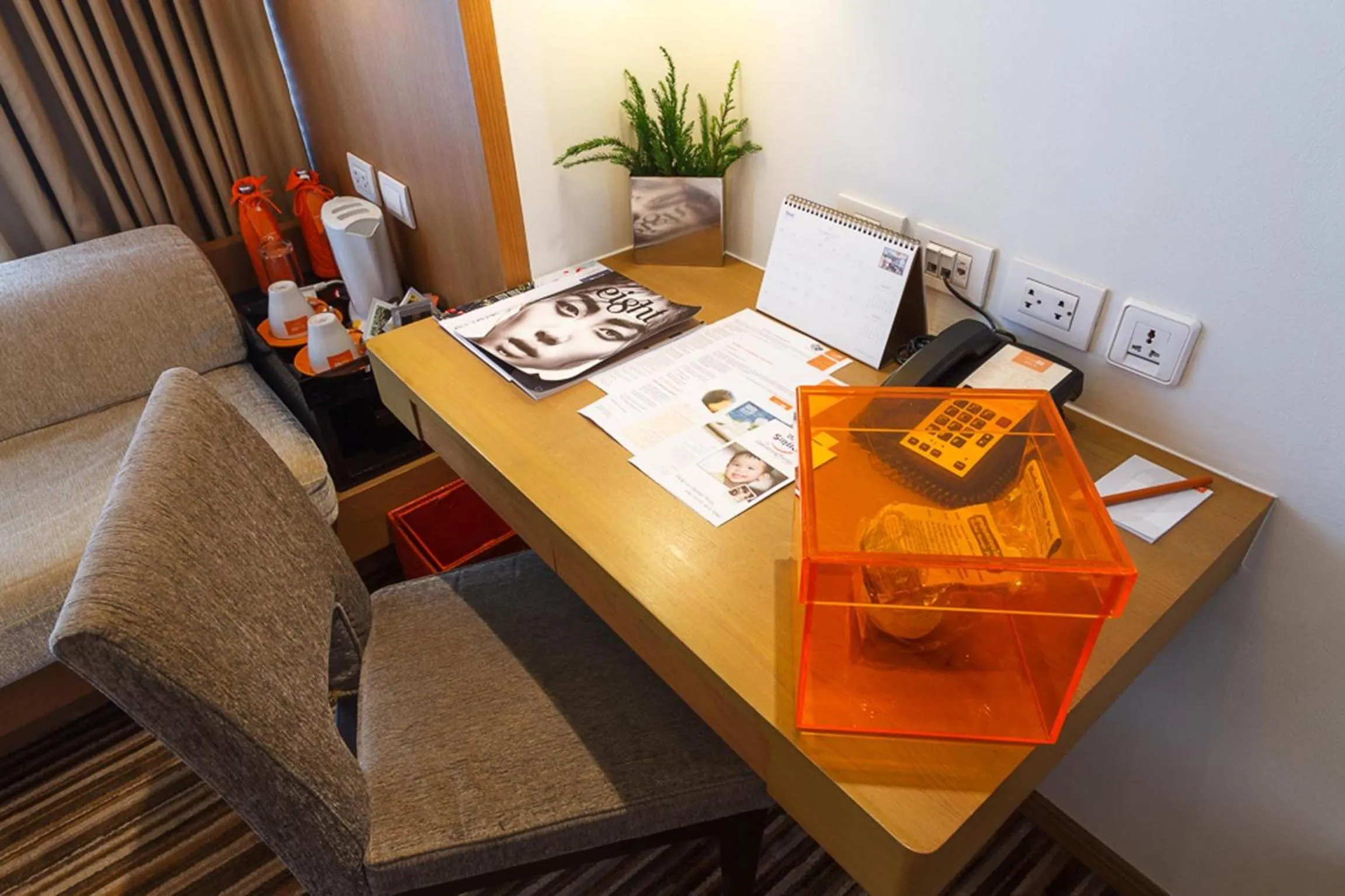 Seating area in dusitD2 Chiang Mai