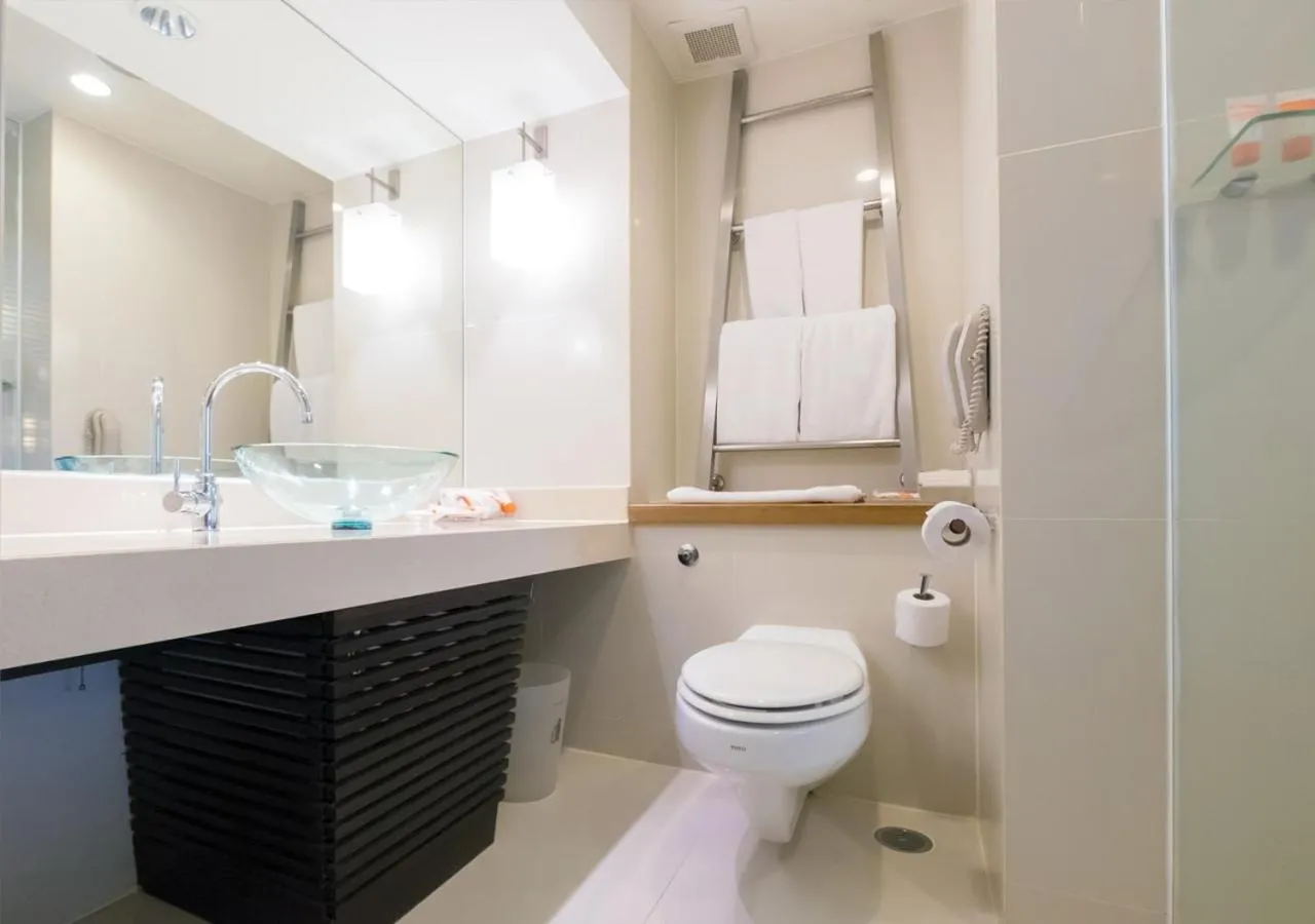 Bathroom in dusitD2 Chiang Mai