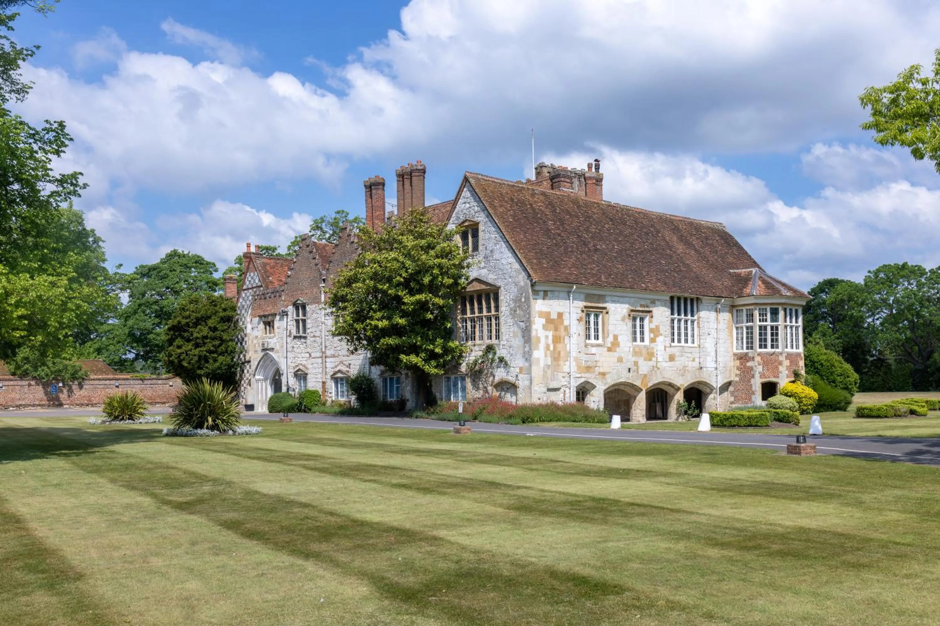 Garden view in Bisham Abbey National Sports Centre