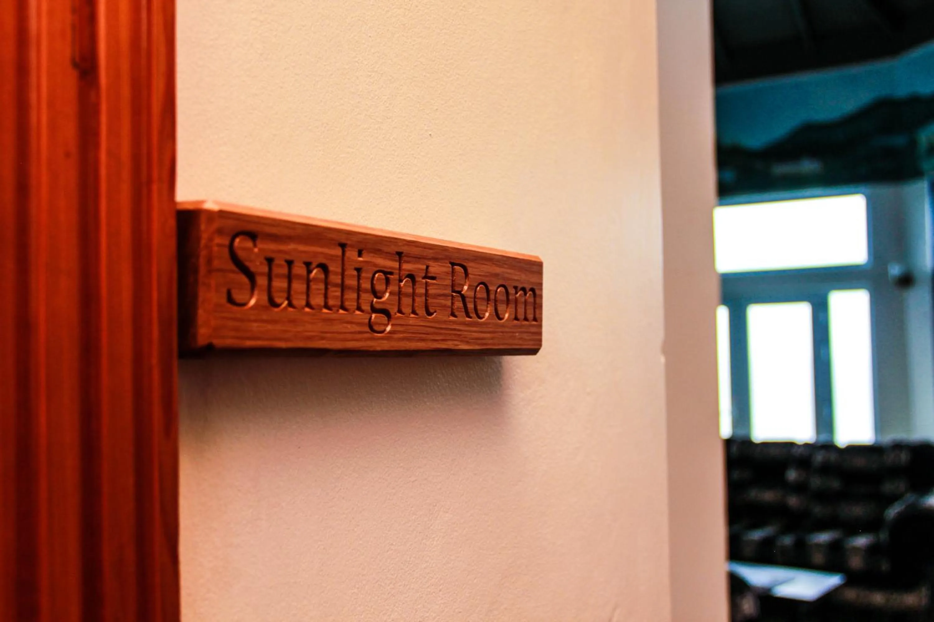 Decorative detail in Sunshine Lodge: Your home away from home