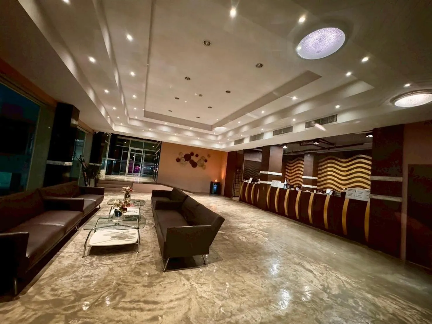 Lobby or reception in Crown Pattaya Beach Hotel