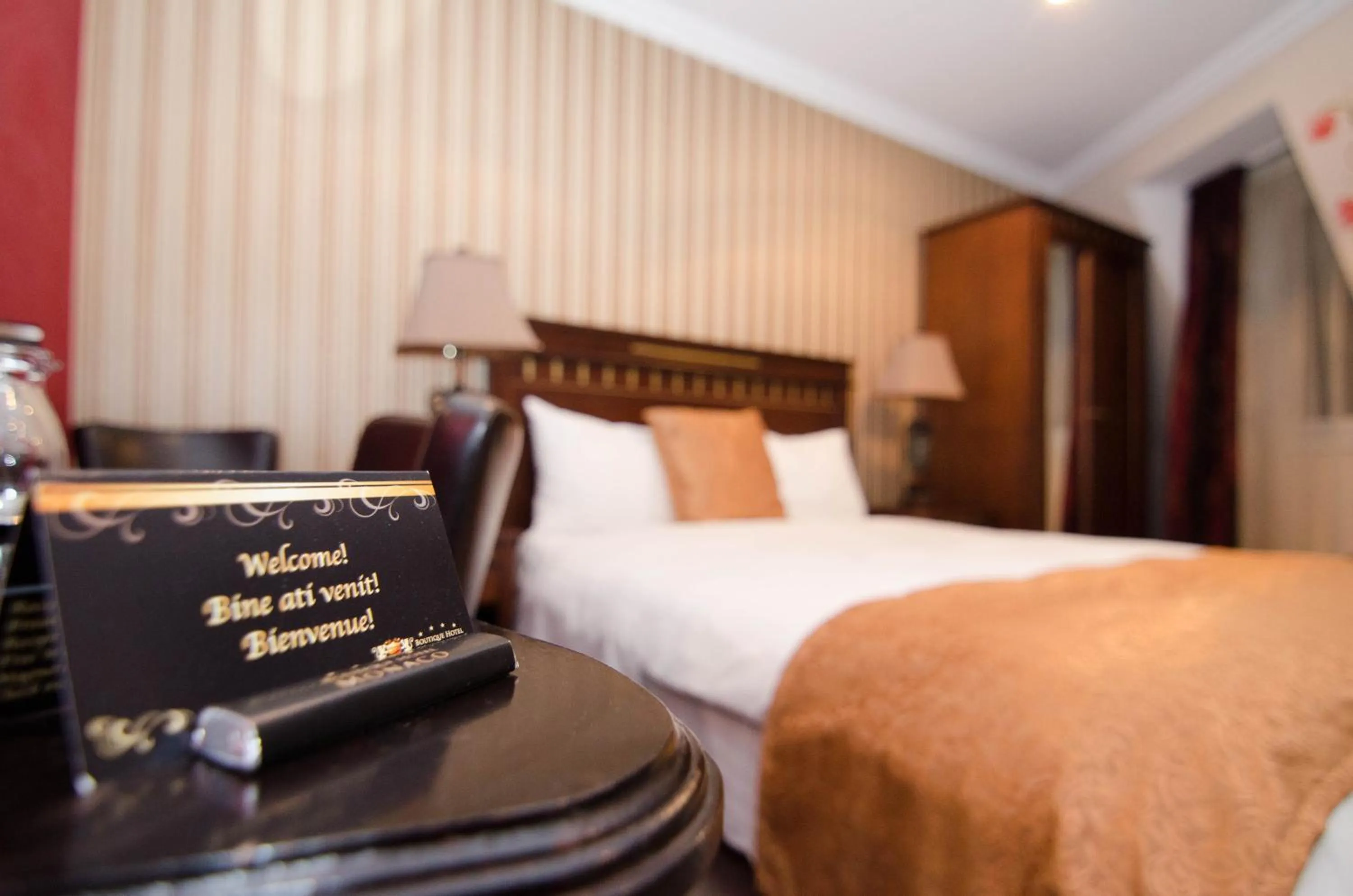 Bed in Hotel Boutique Monaco