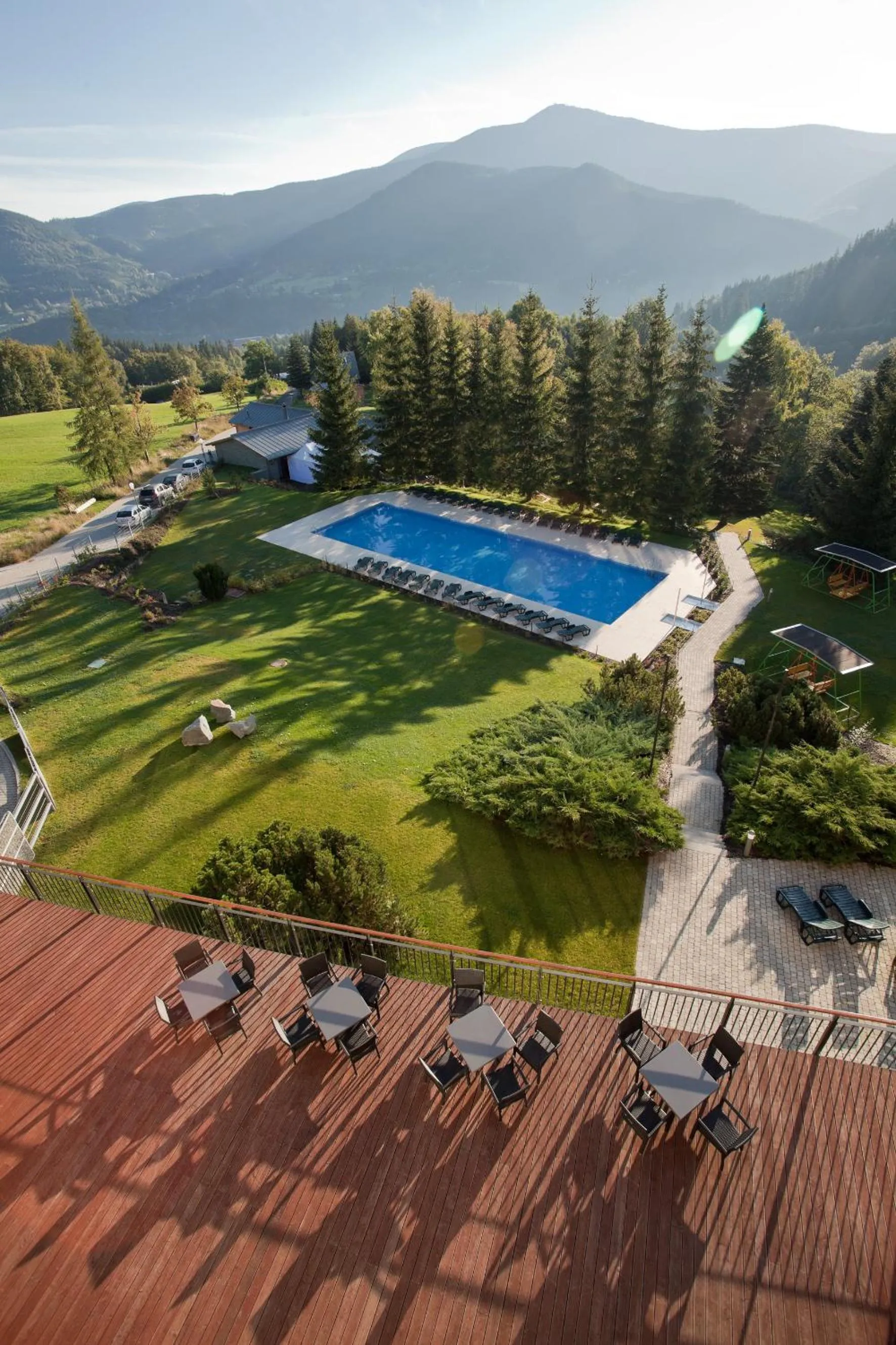 Garden in Beltine Forest Hotel