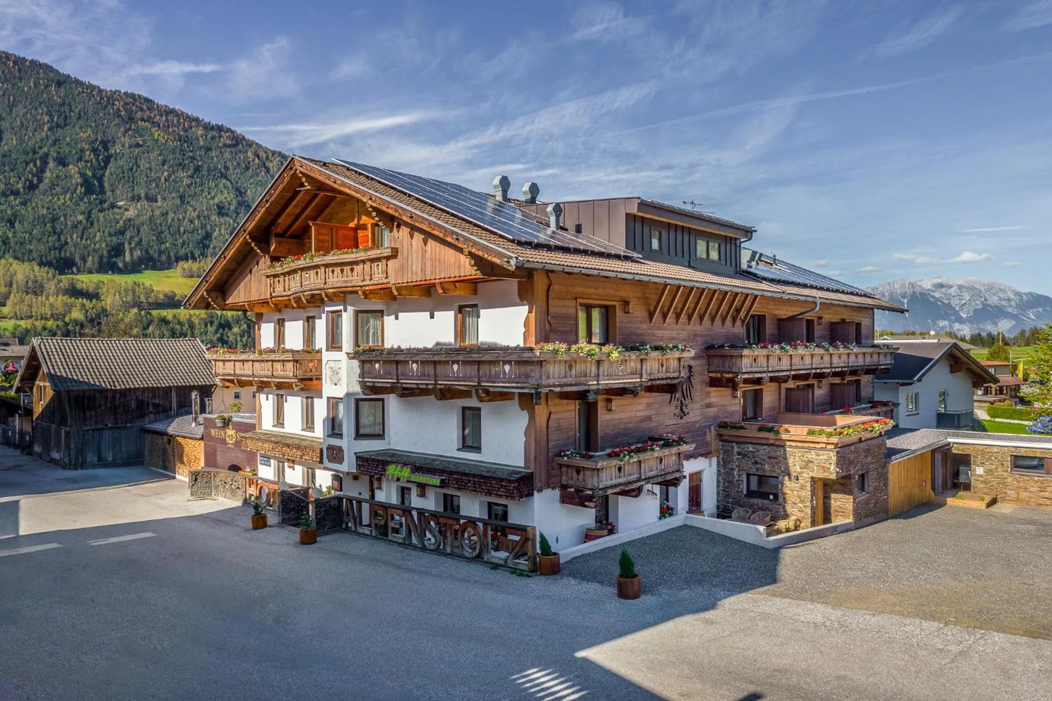 Property building in Hotel Alpenstolz