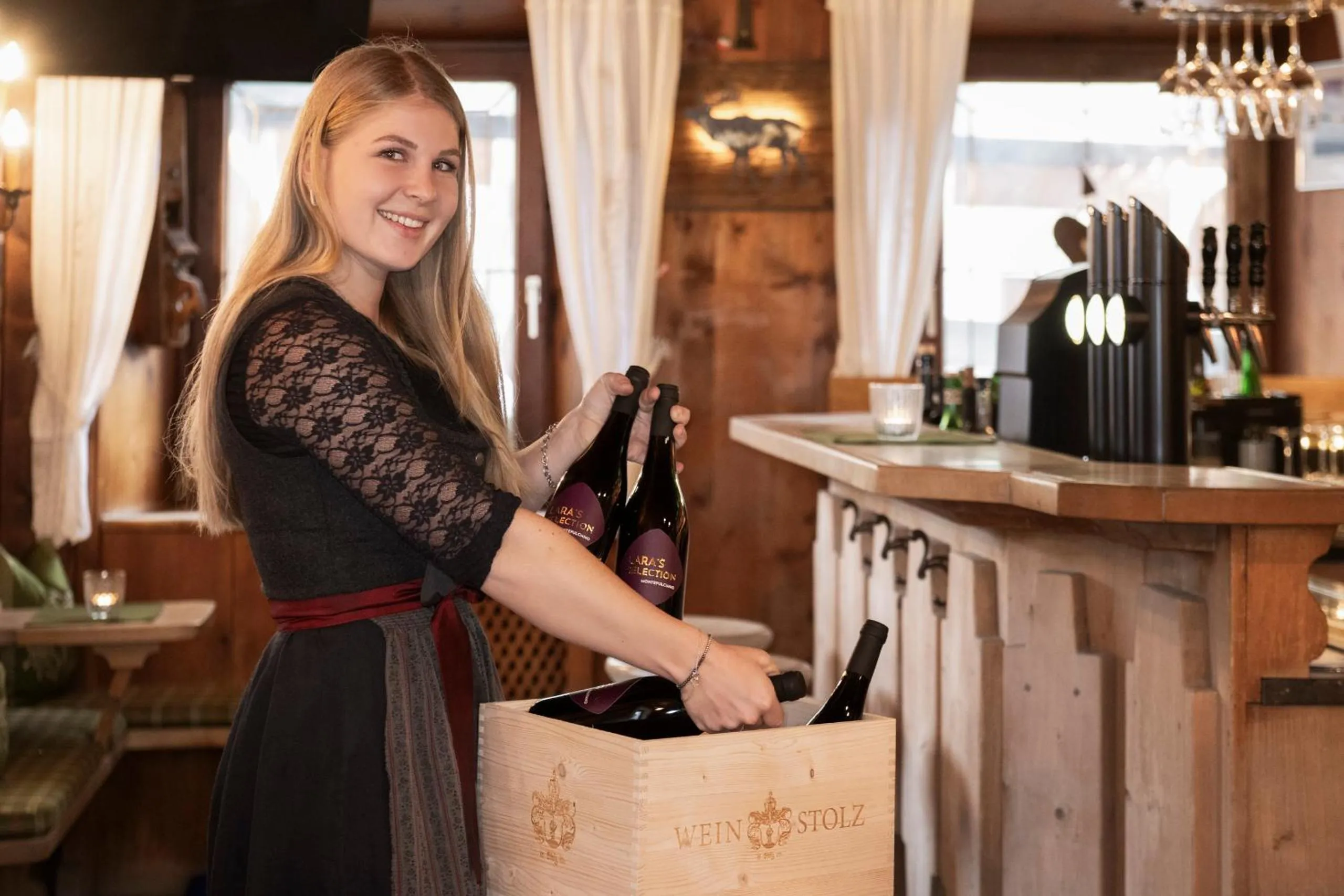 Drinks in Hotel Alpenstolz