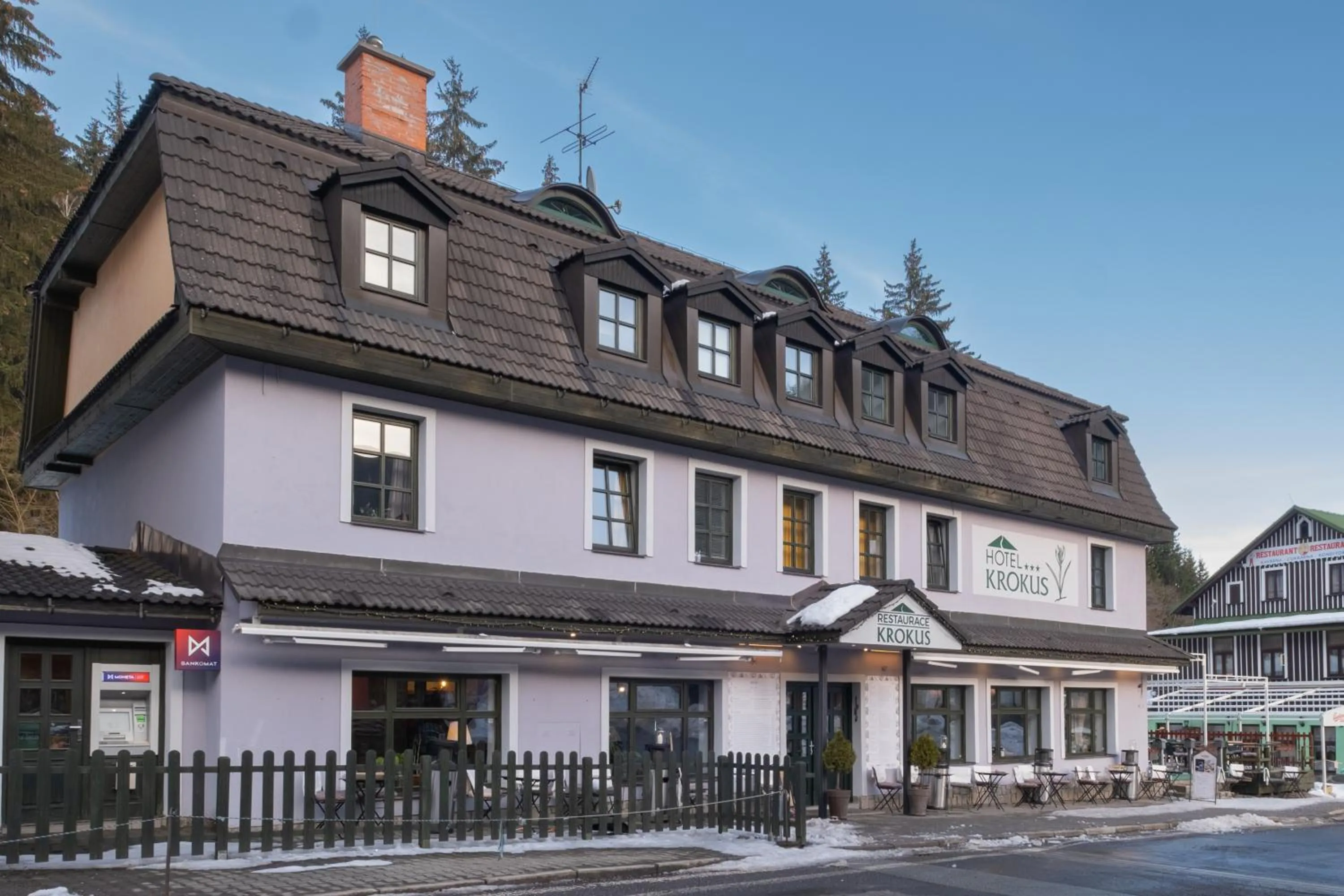 Property building in Hotel Krokus