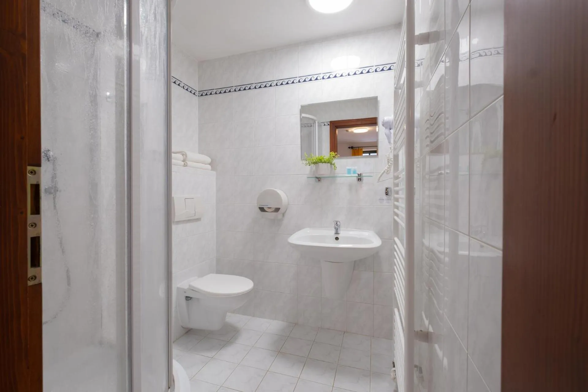 Bathroom in Hotel Krokus