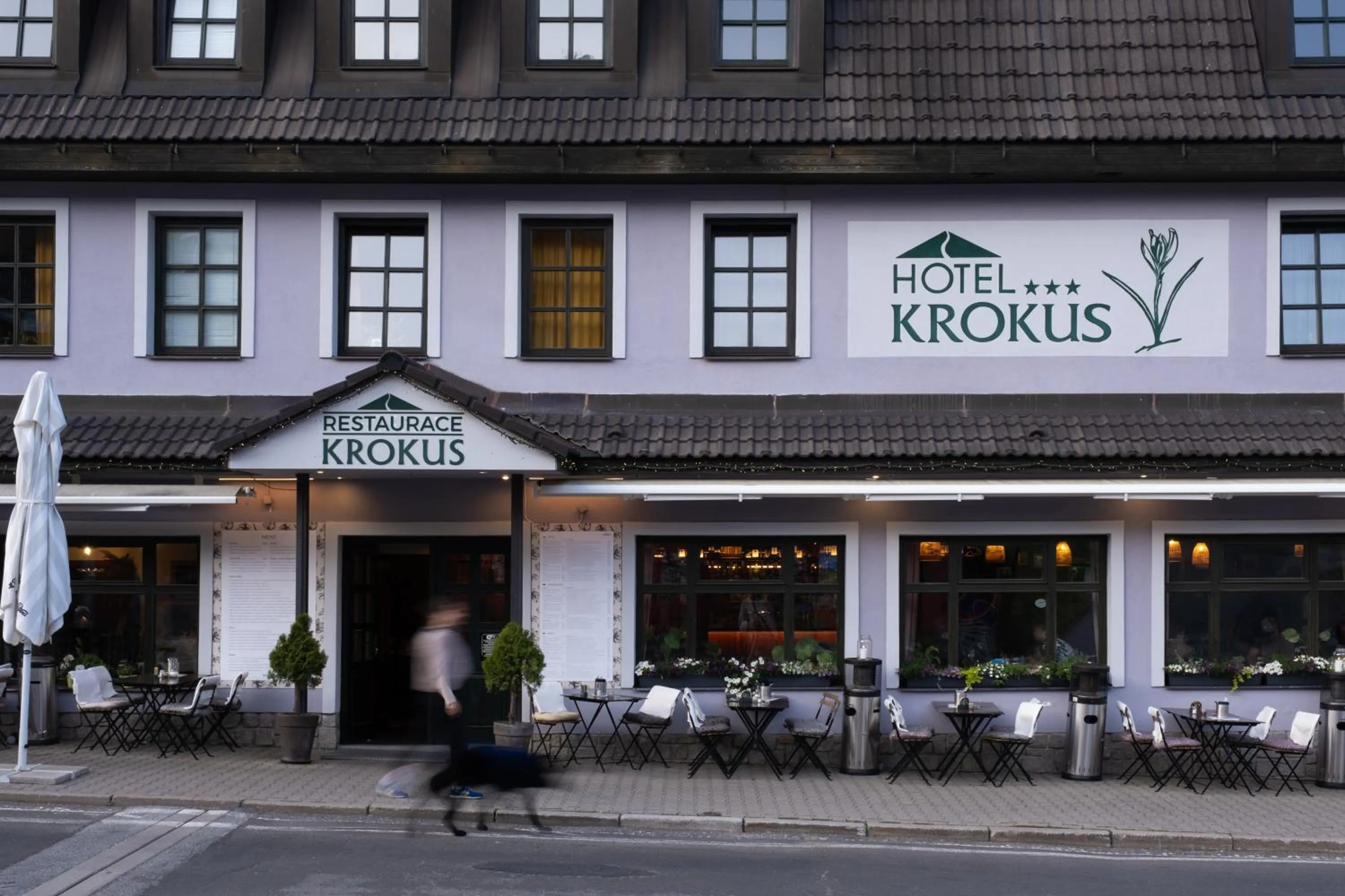 Property building in Hotel Krokus