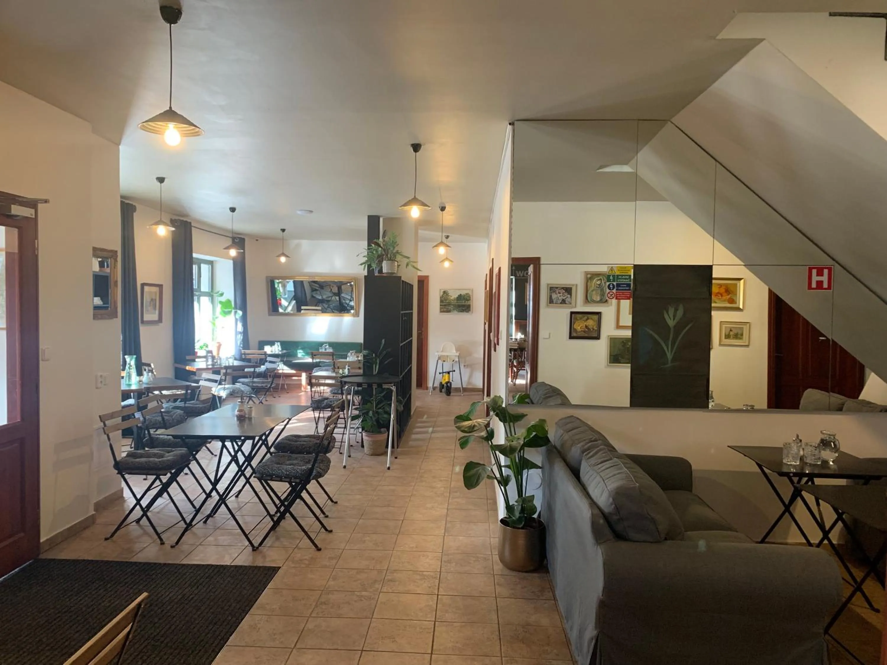 Seating area in Hotel Krokus