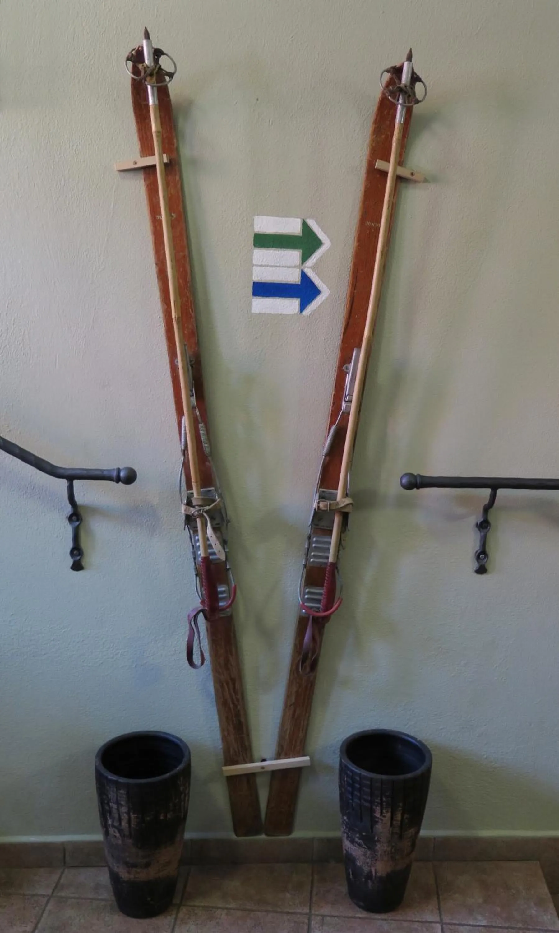 Decorative detail in Hotel Krokus