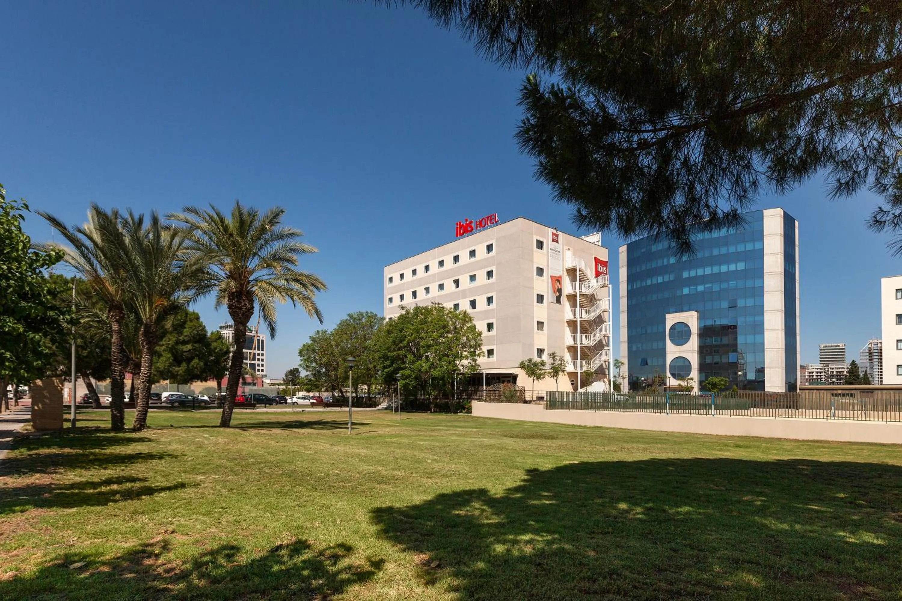 Bird's eye view in Ibis Murcia