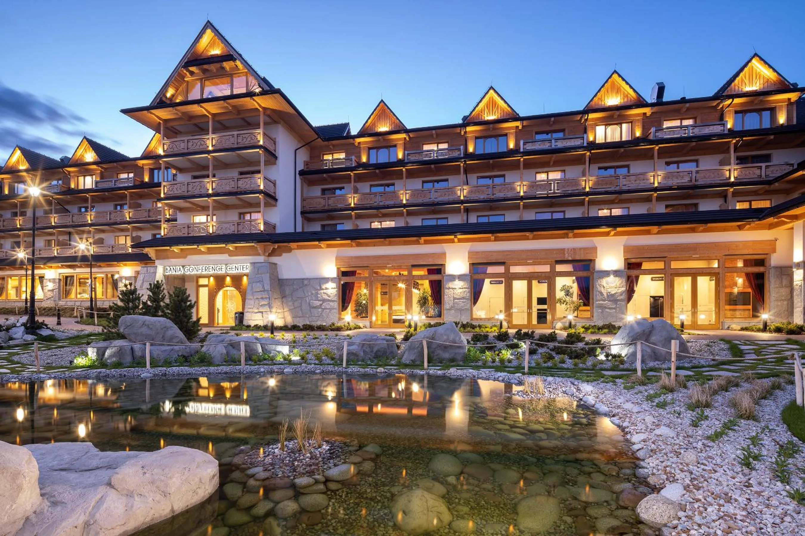 Property building in Hotel Bania Thermal & Ski