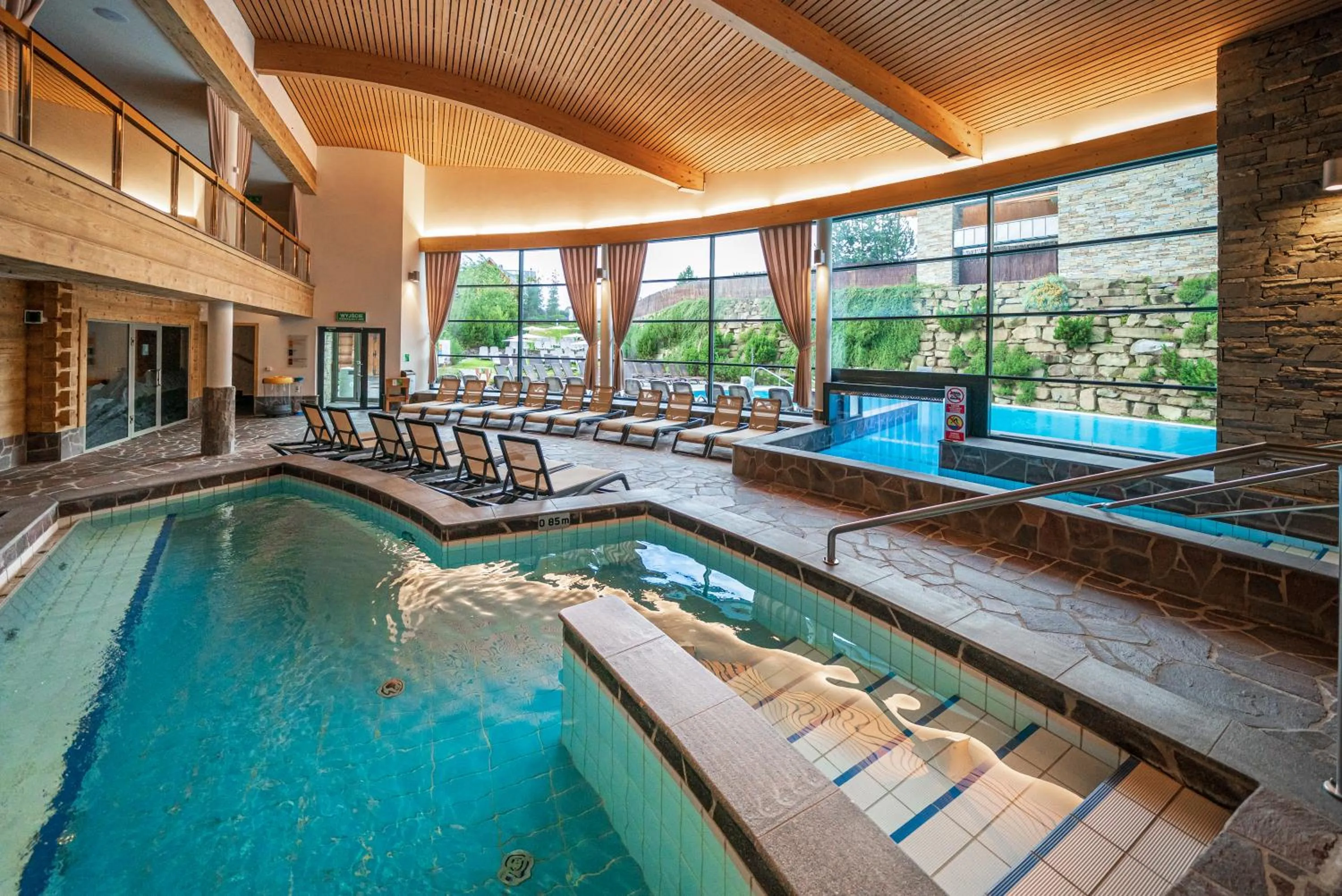 Pool view in Hotel Bania Thermal & Ski