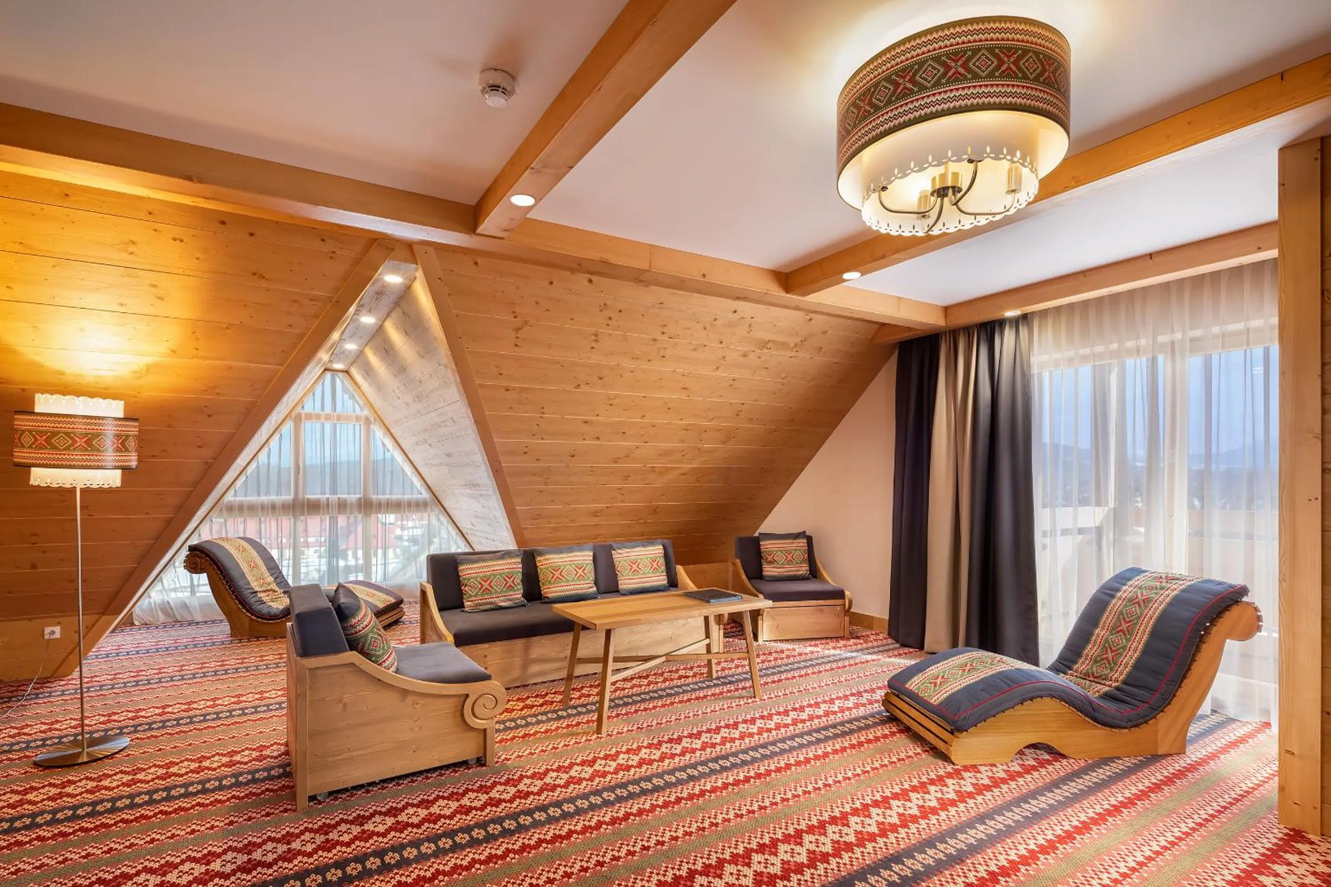 Living room in Hotel Bania Thermal & Ski