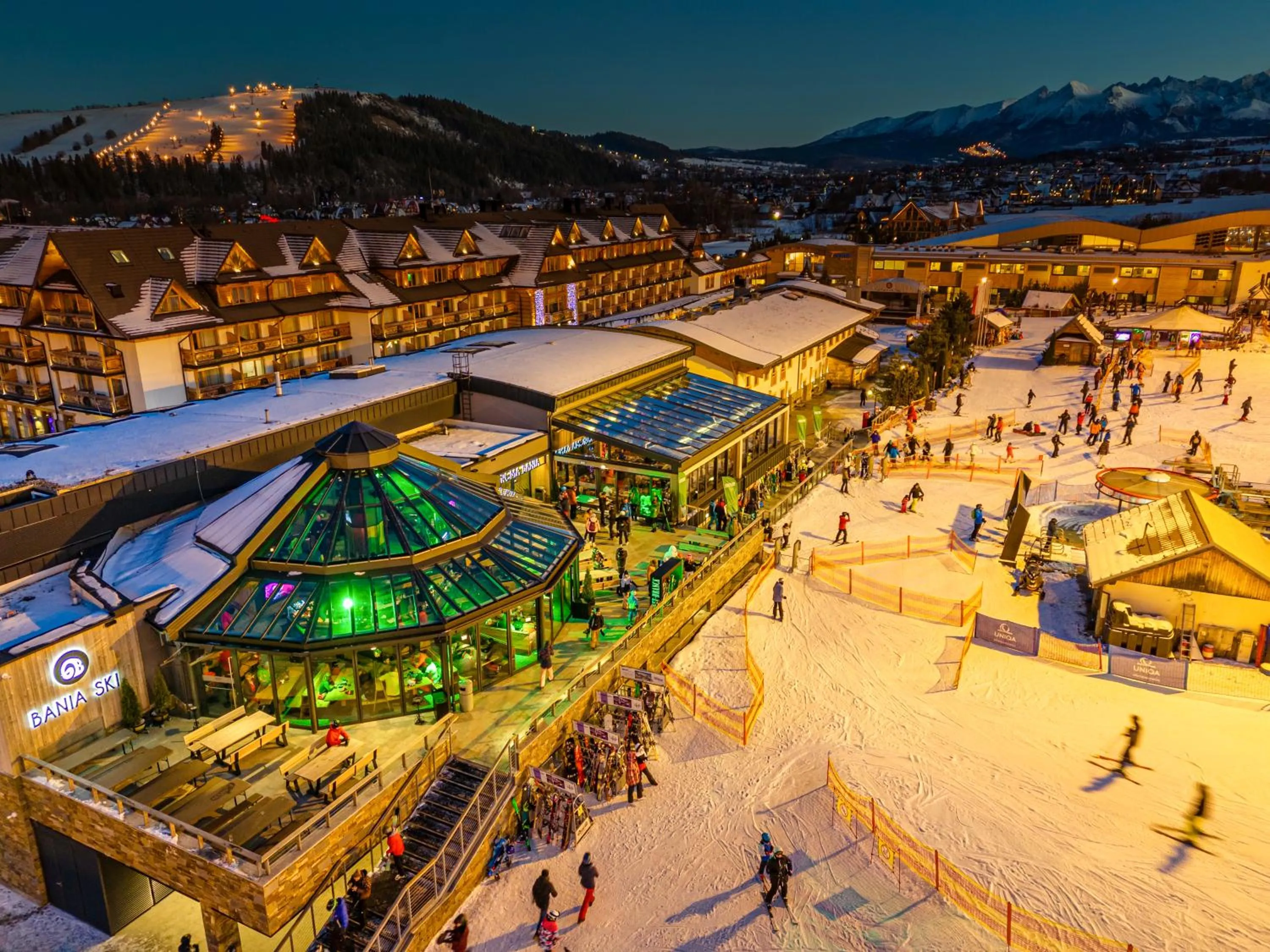 Winter in Hotel Bania Thermal & Ski