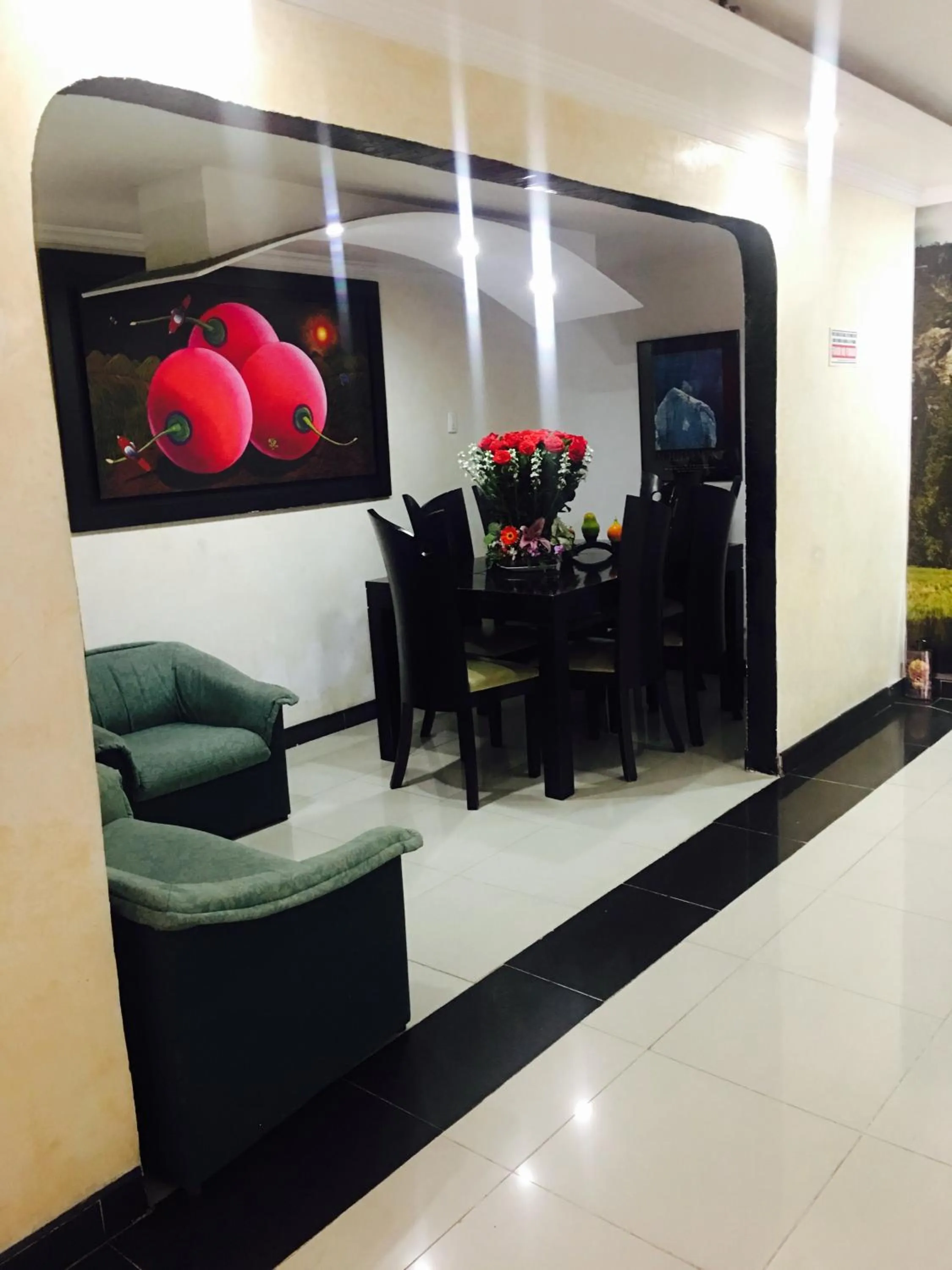 Living room in Hotel Parkway Inn 58 Street