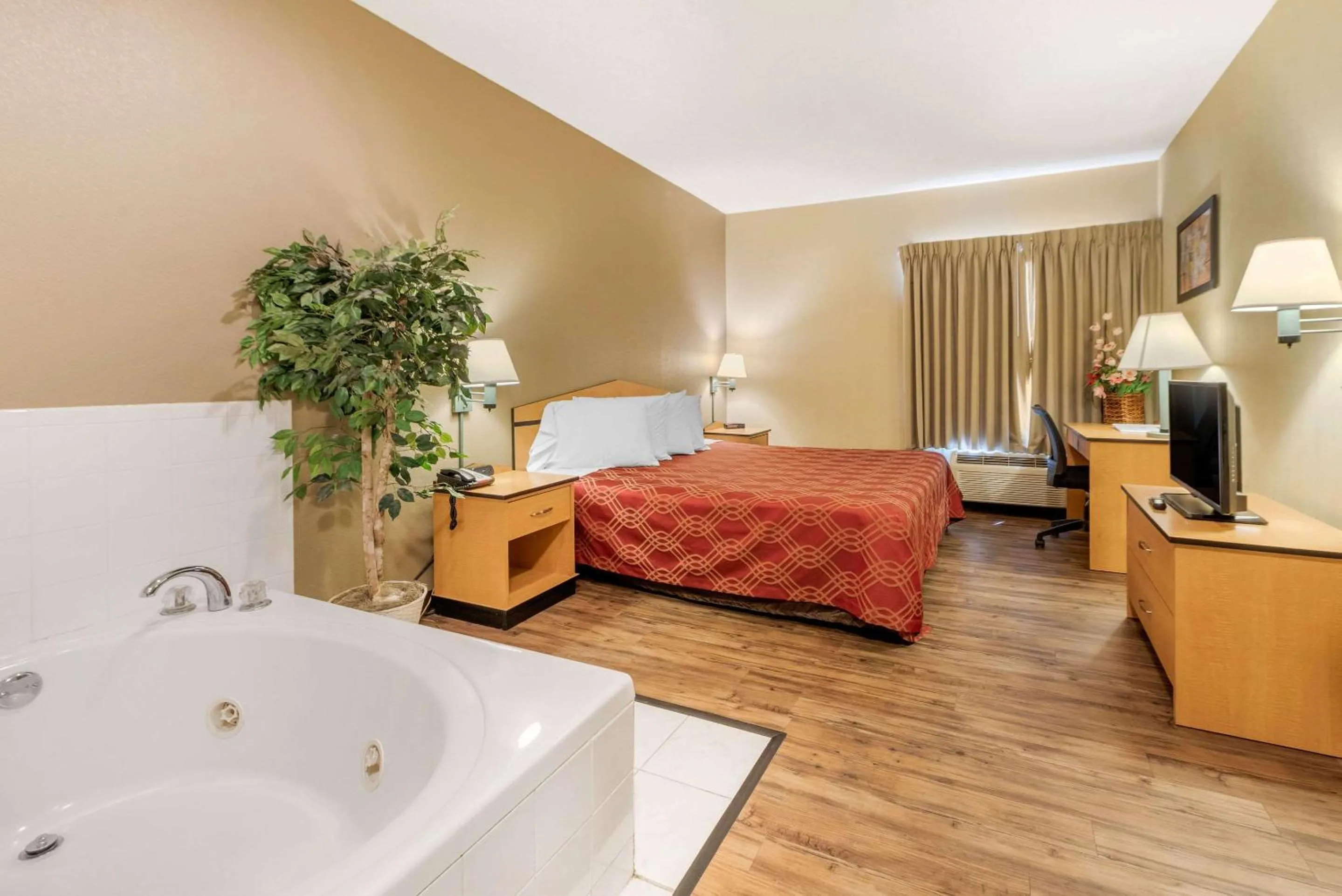 Bedroom, Bed in Econo Lodge Colorado Springs near Airport